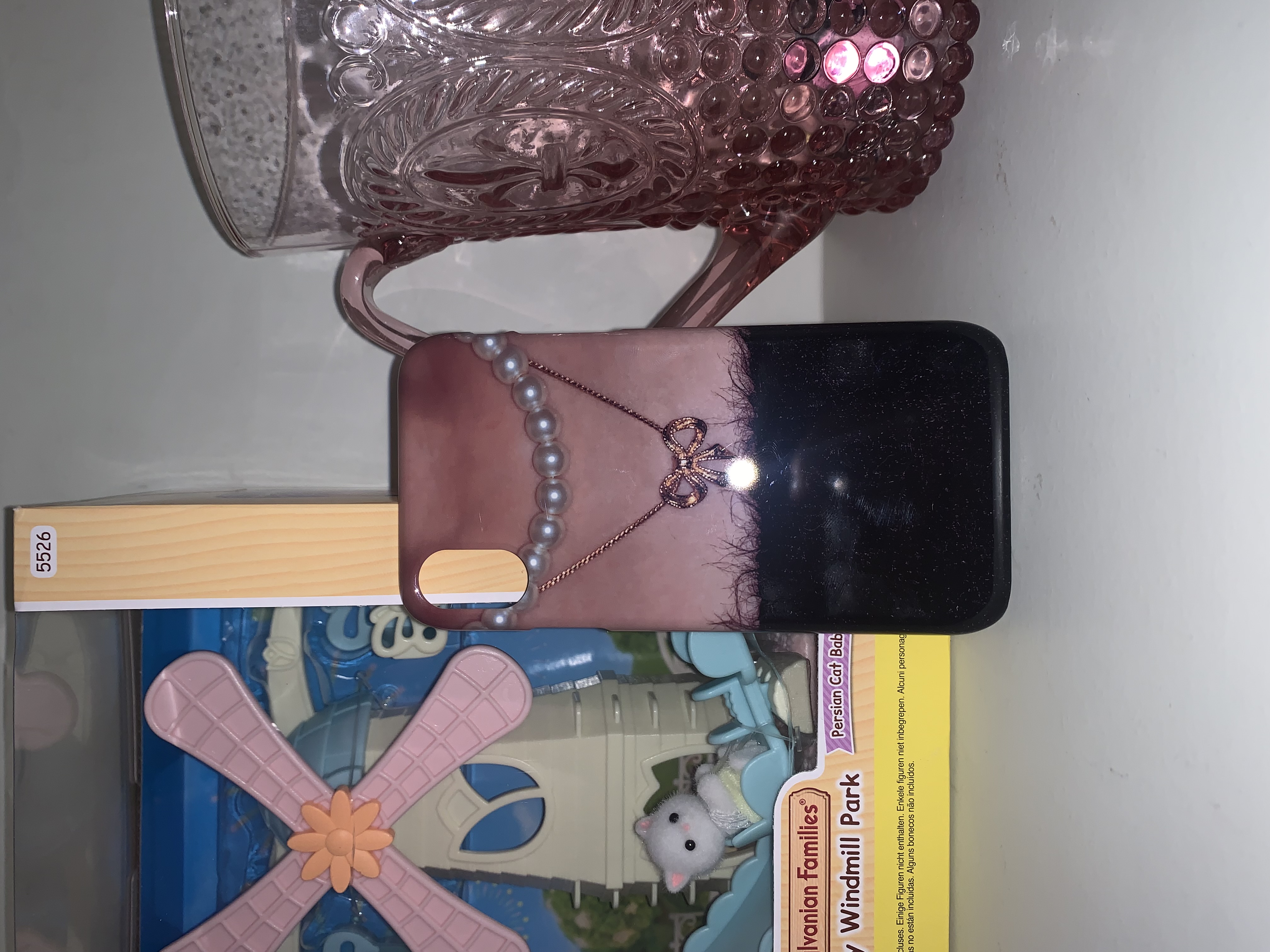 Her necklace case