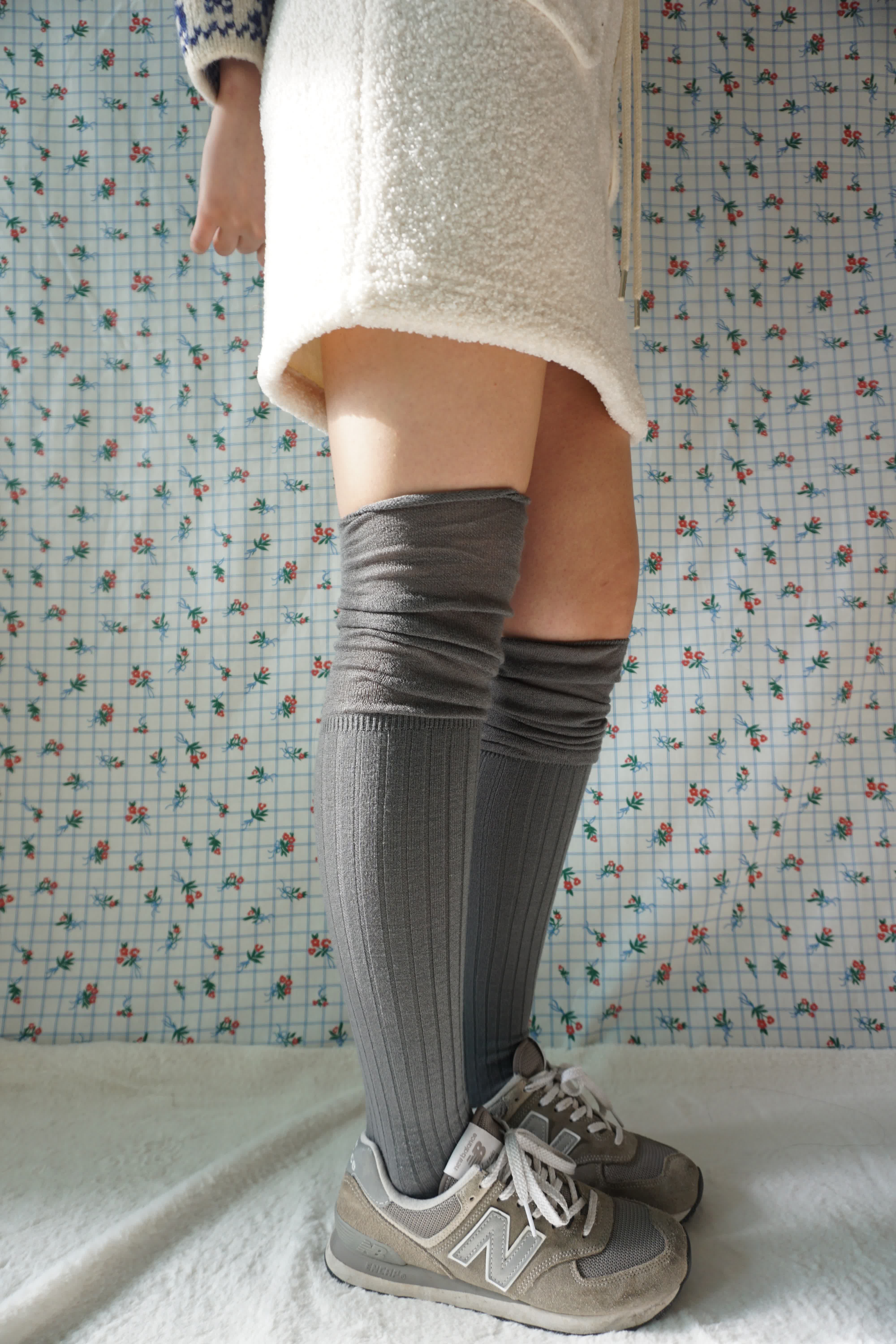 High knee-socks
