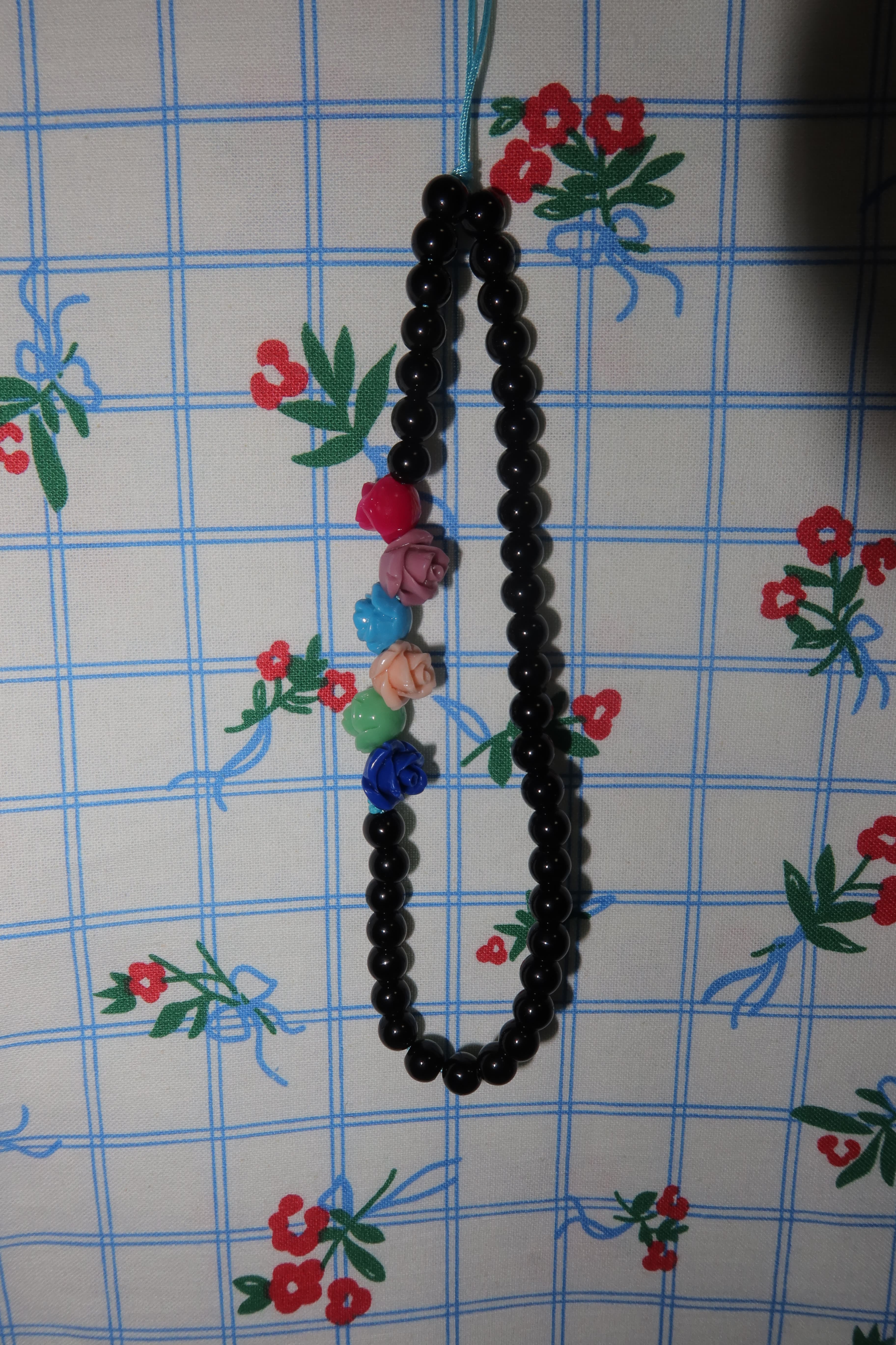 black rose strap