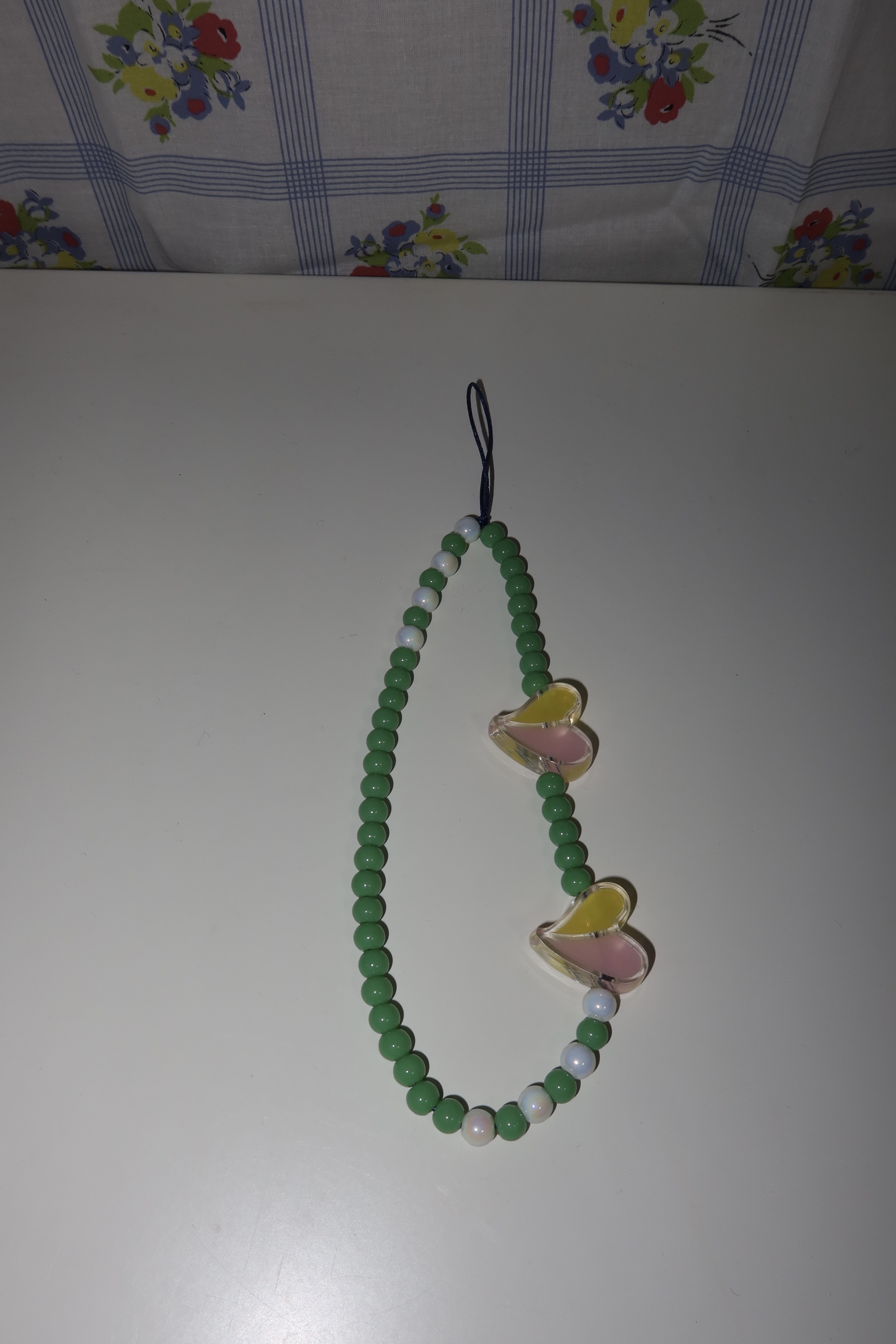 green heart strap