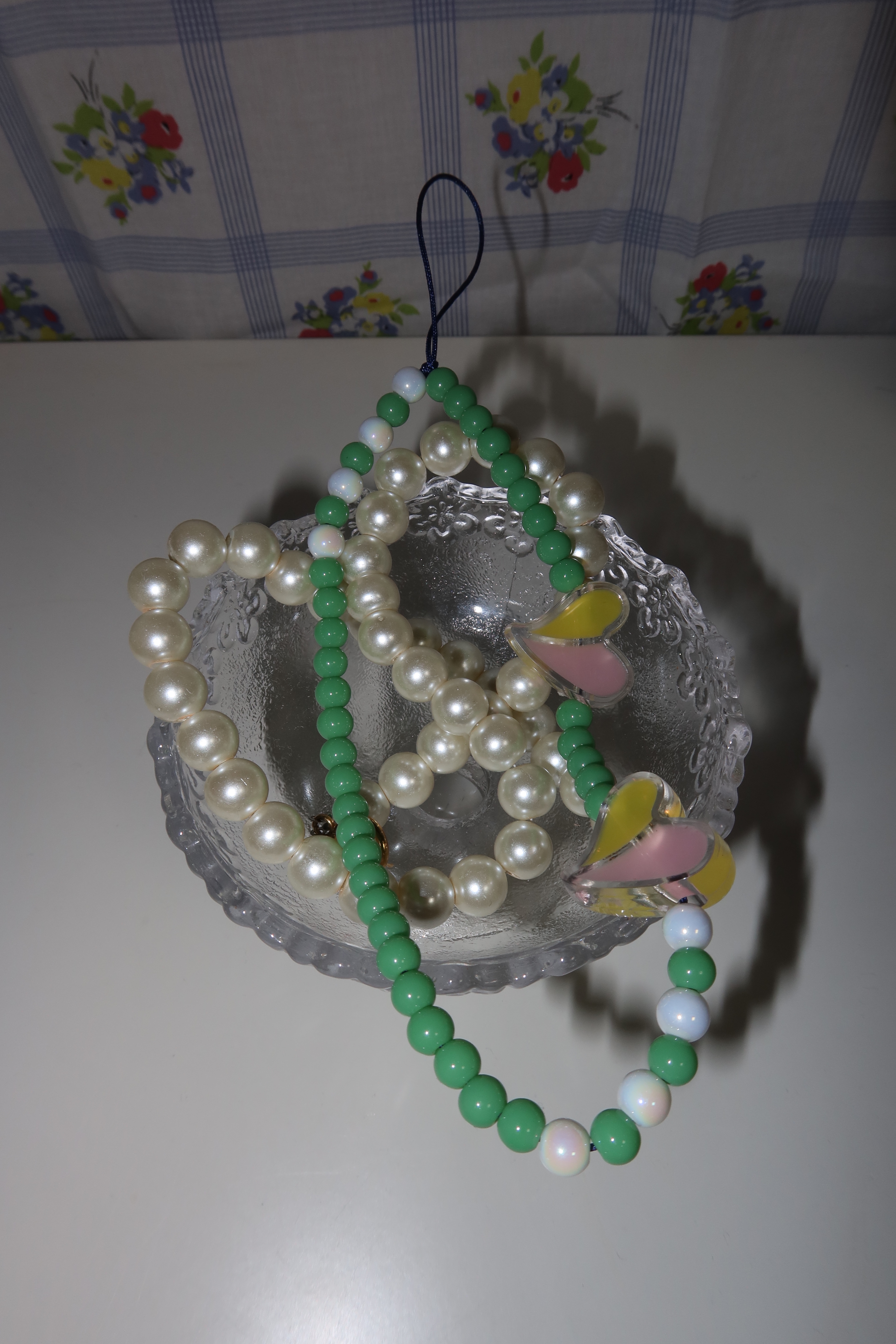 green heart strap