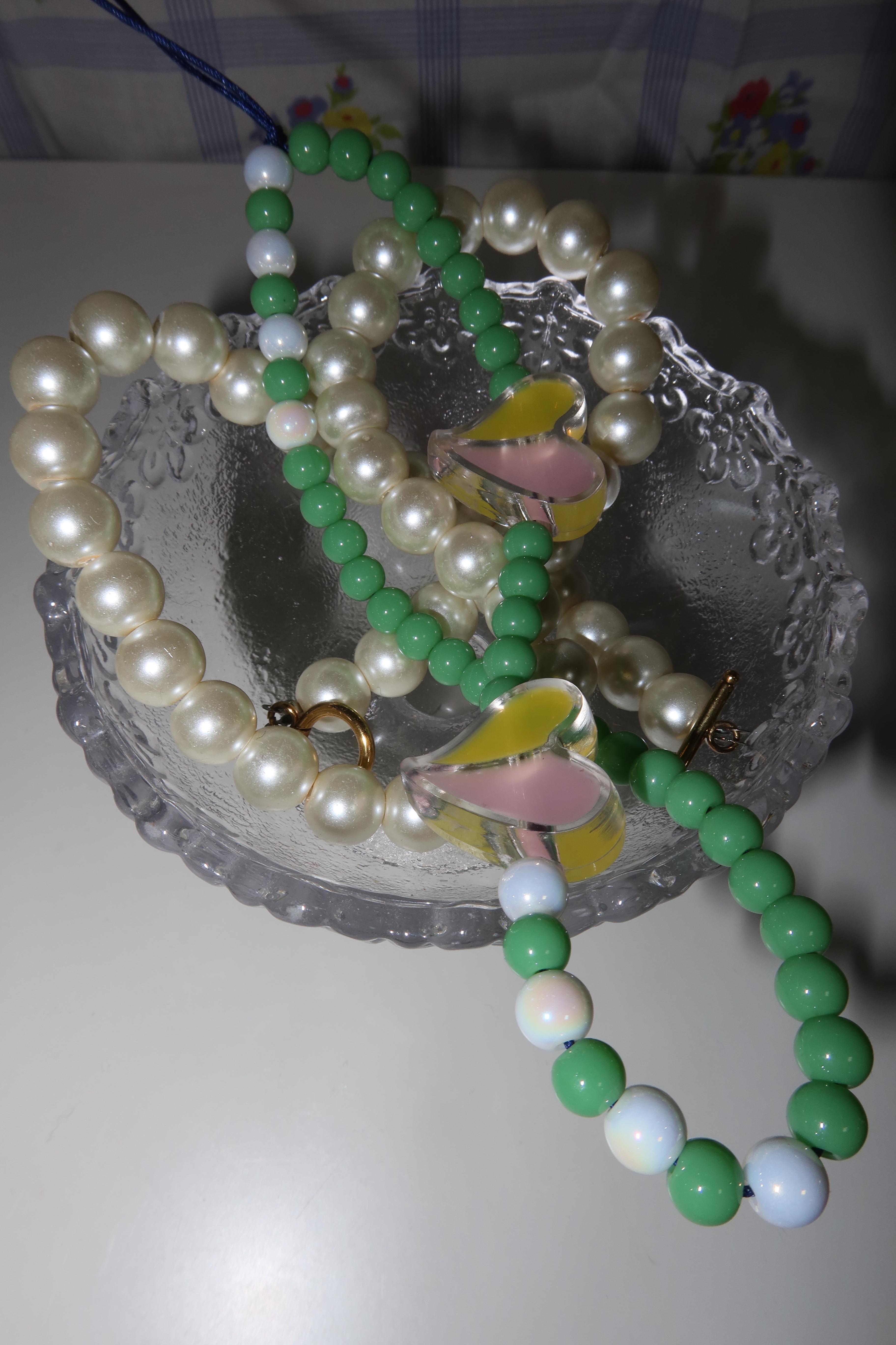 green heart strap