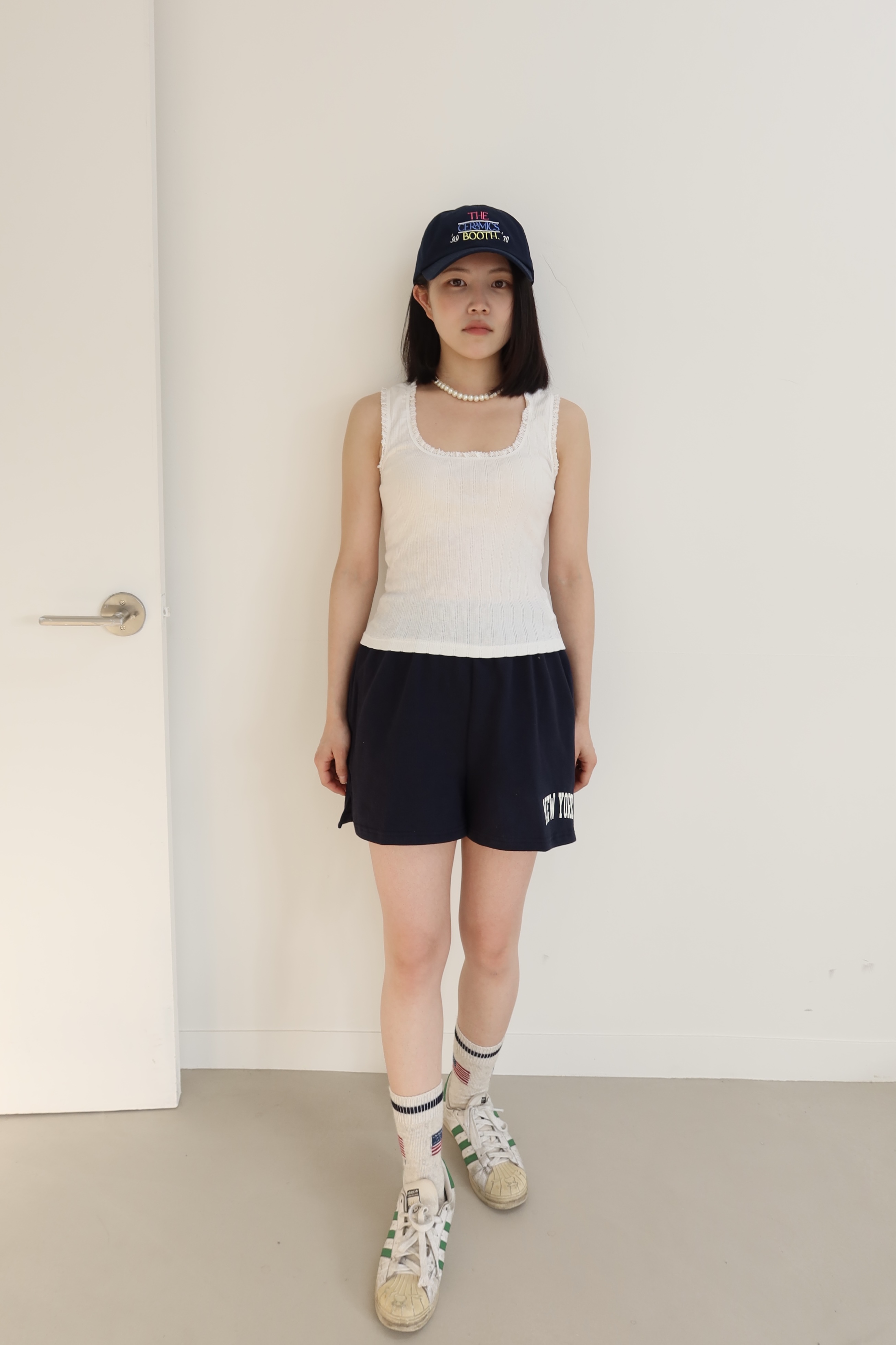 New york jackquard sweat pants