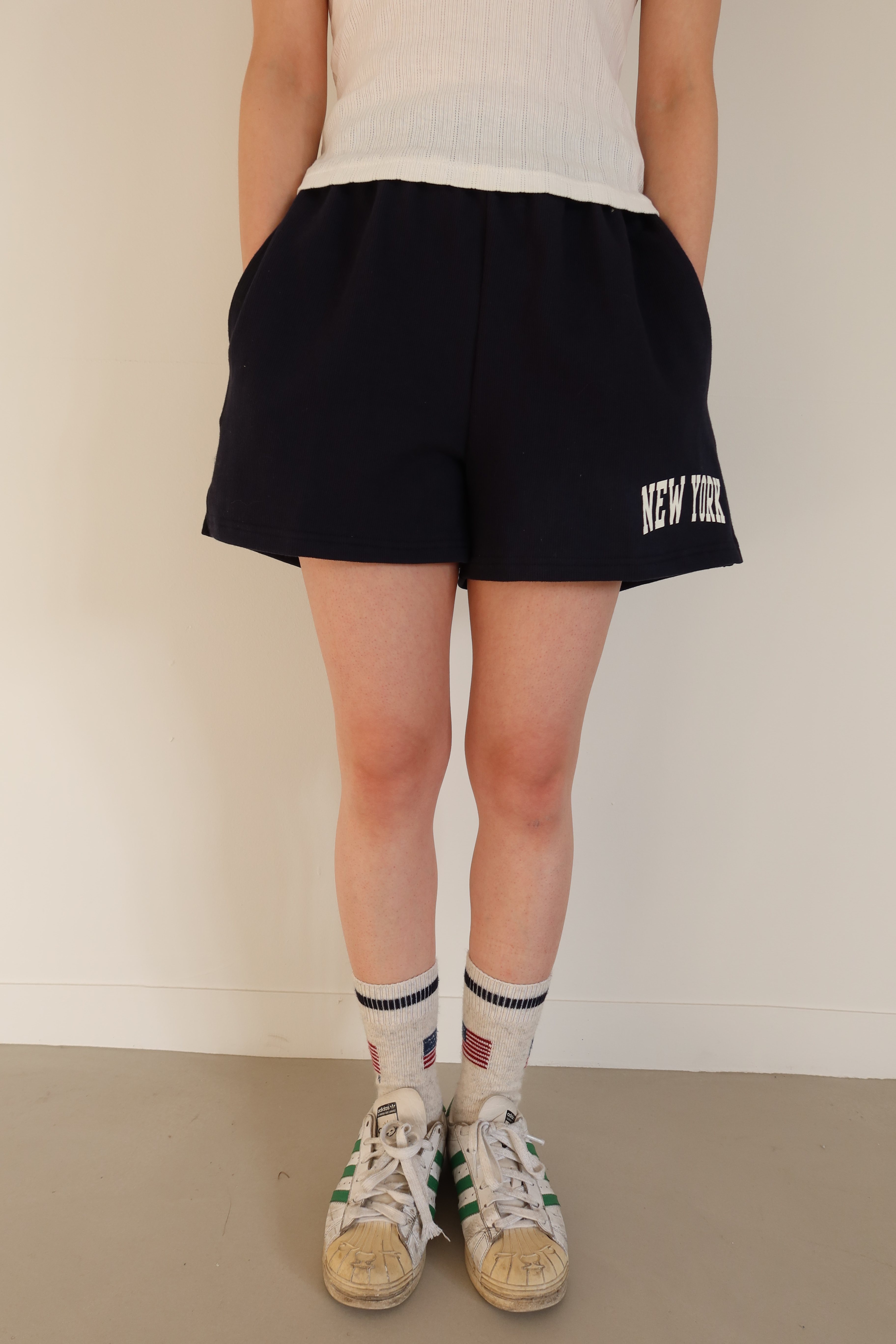 New york jackquard sweat pants