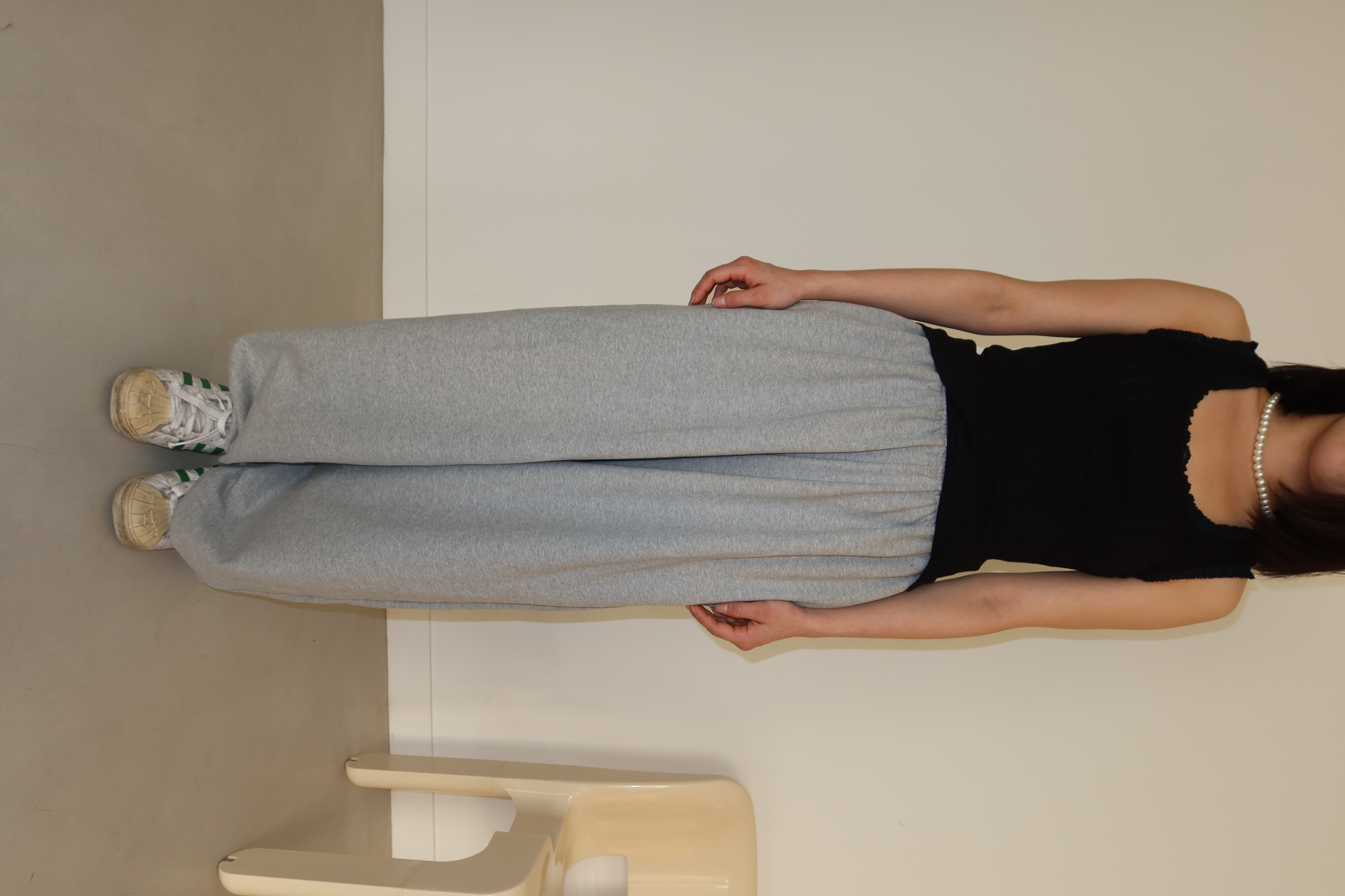 comfort 2-way sweat pants (grey)