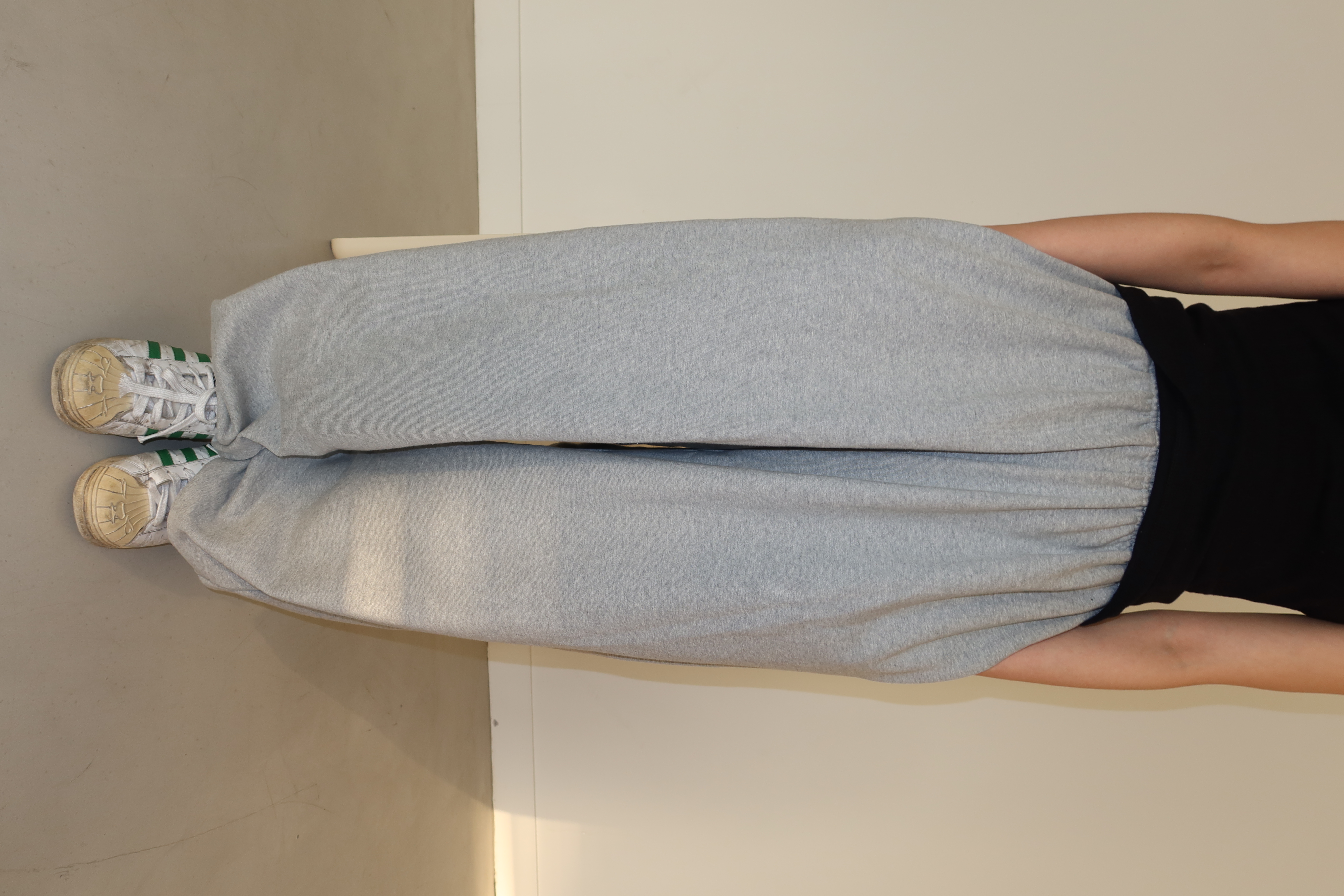 comfort 2-way sweat pants (grey)