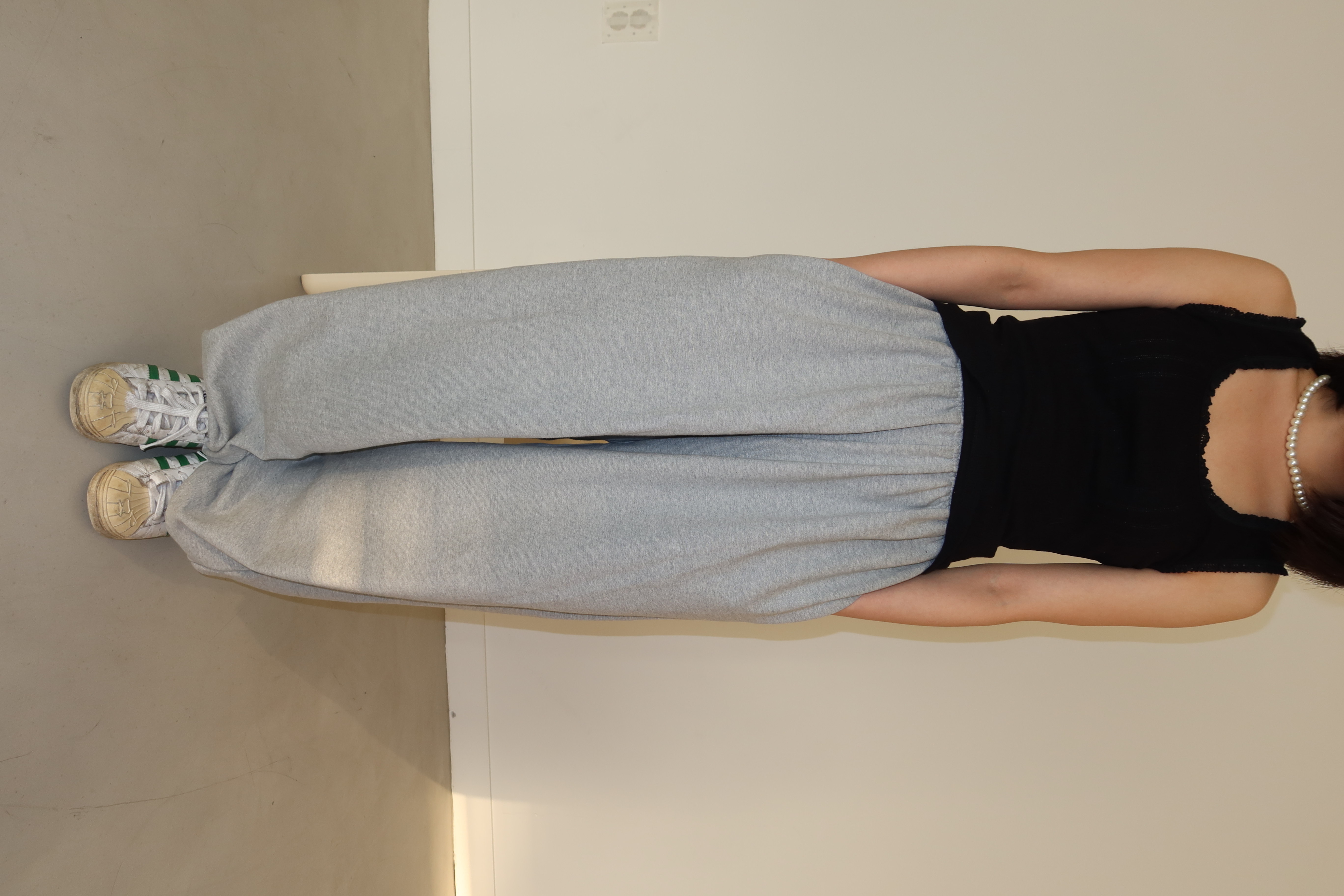 comfort 2-way sweat pants (grey)