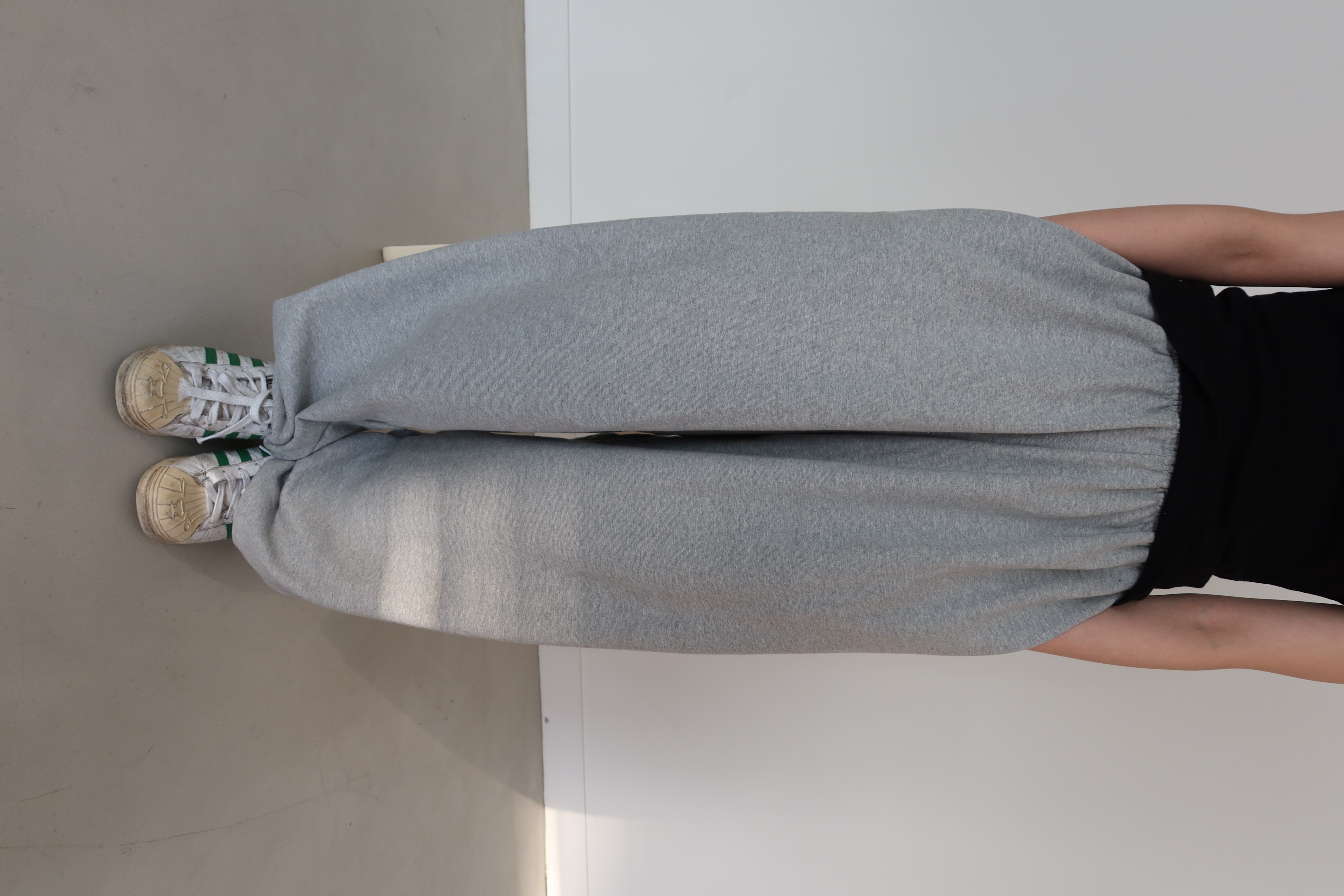 comfort 2-way sweat pants (grey)