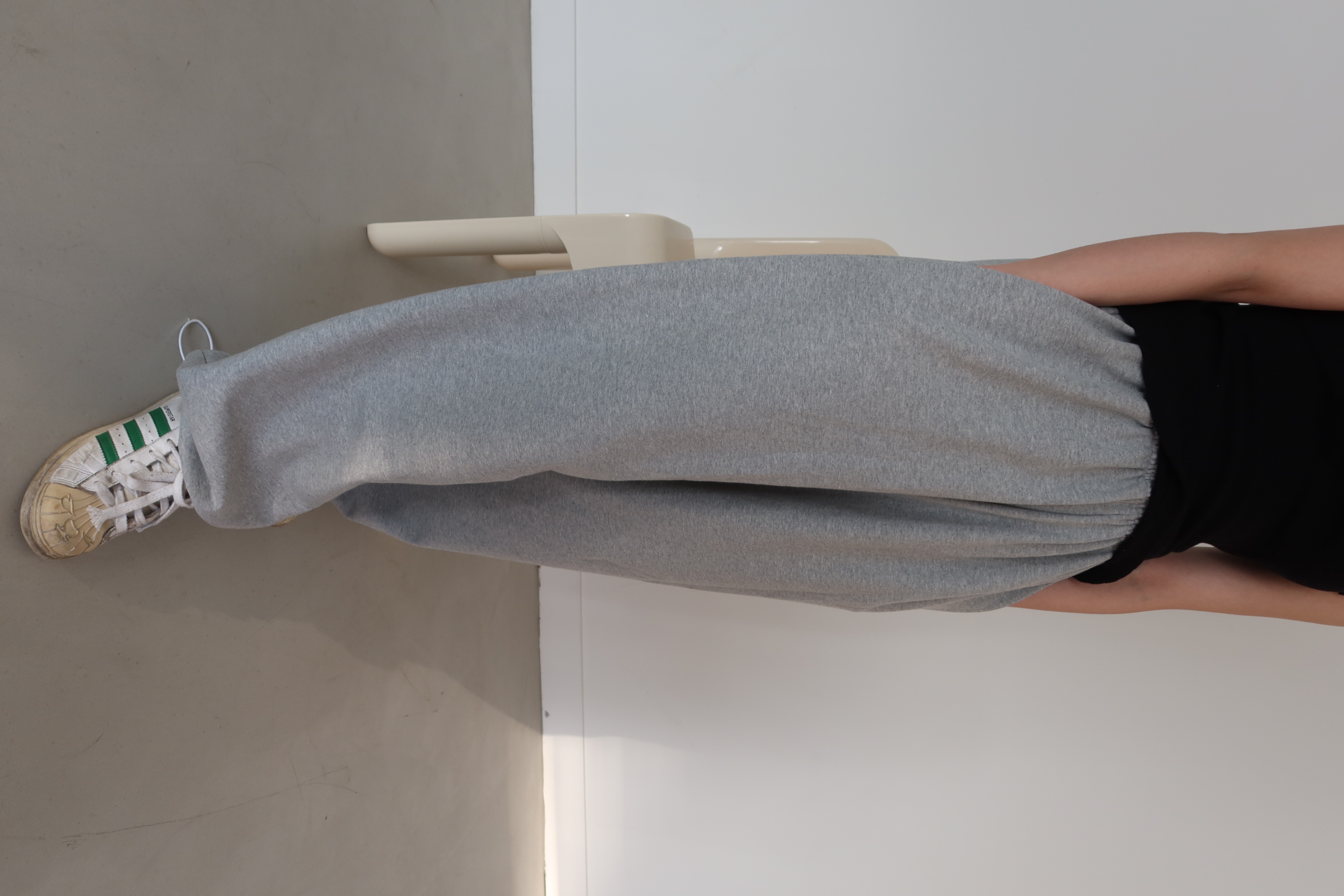 comfort 2-way sweat pants (grey)