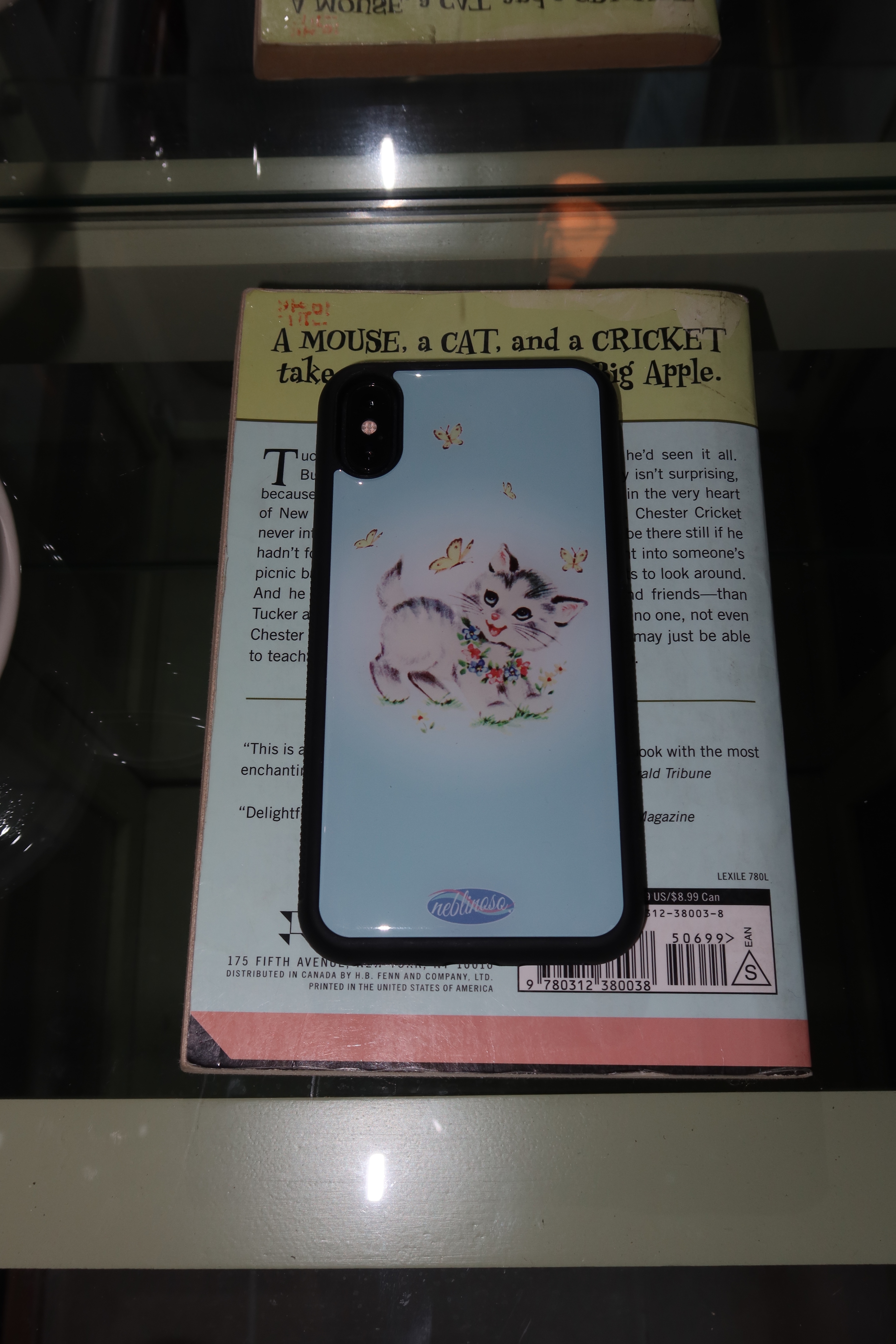 Blue cat epoxy case