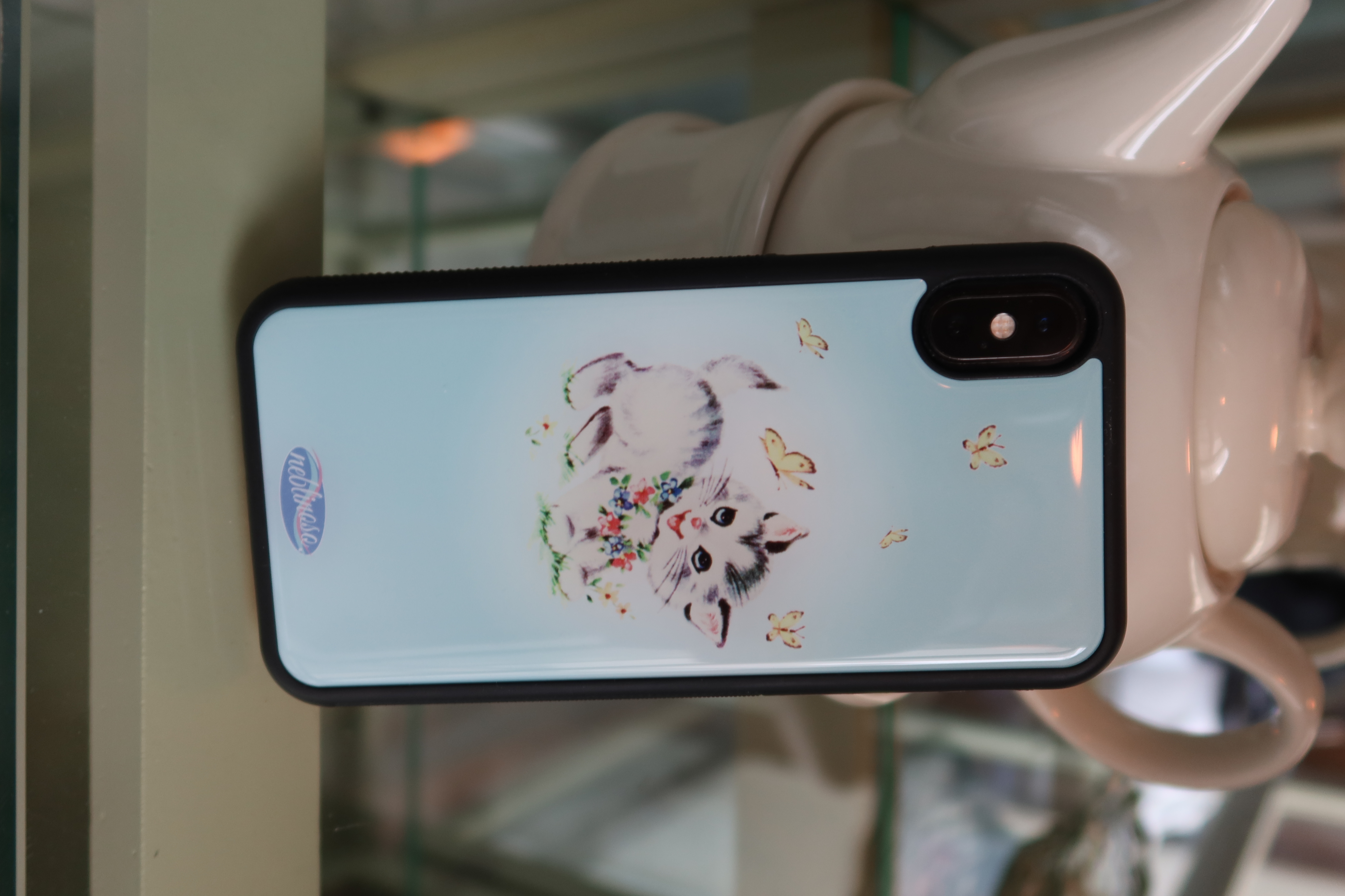 Blue cat epoxy case