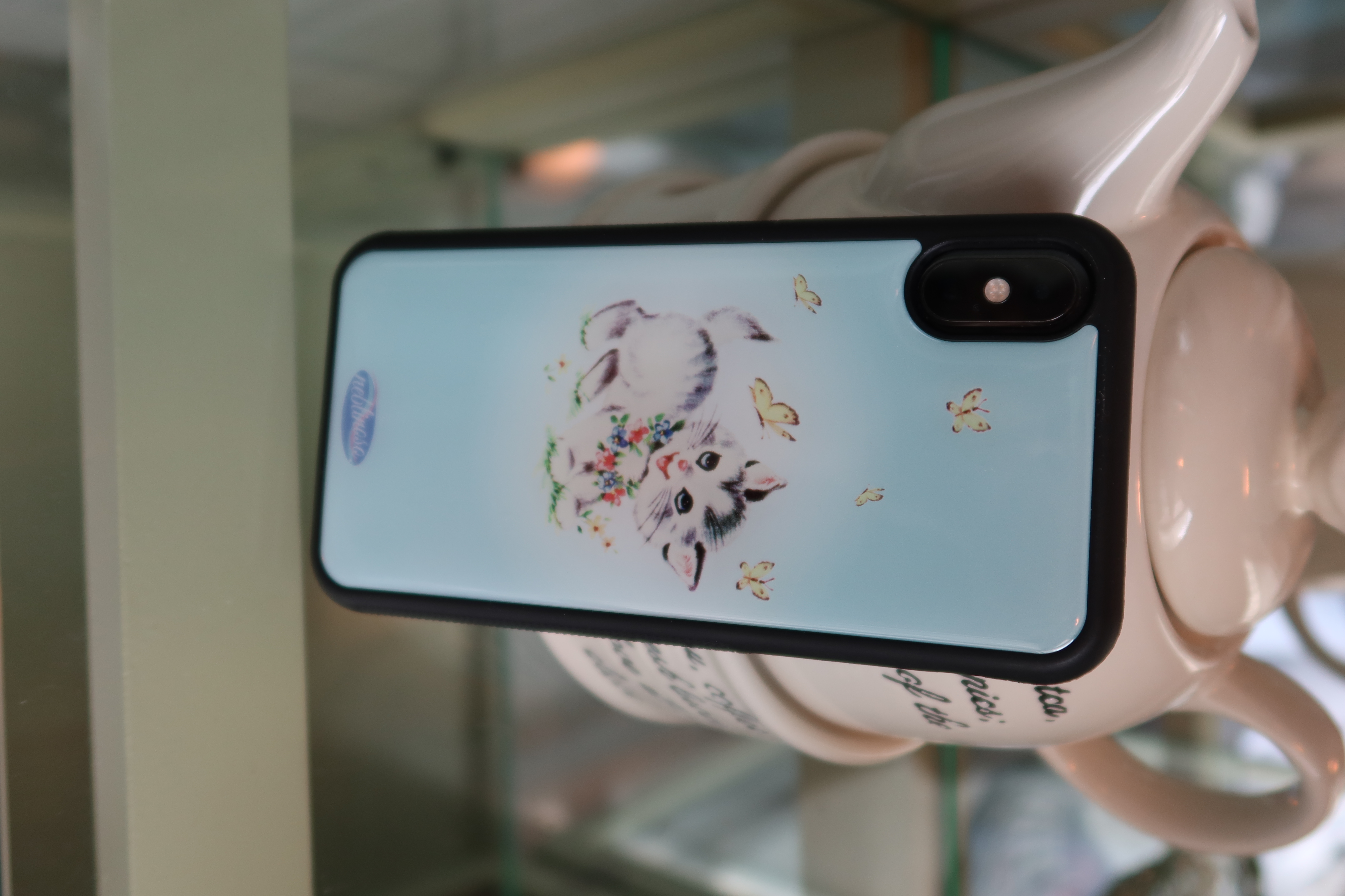 Blue cat epoxy case