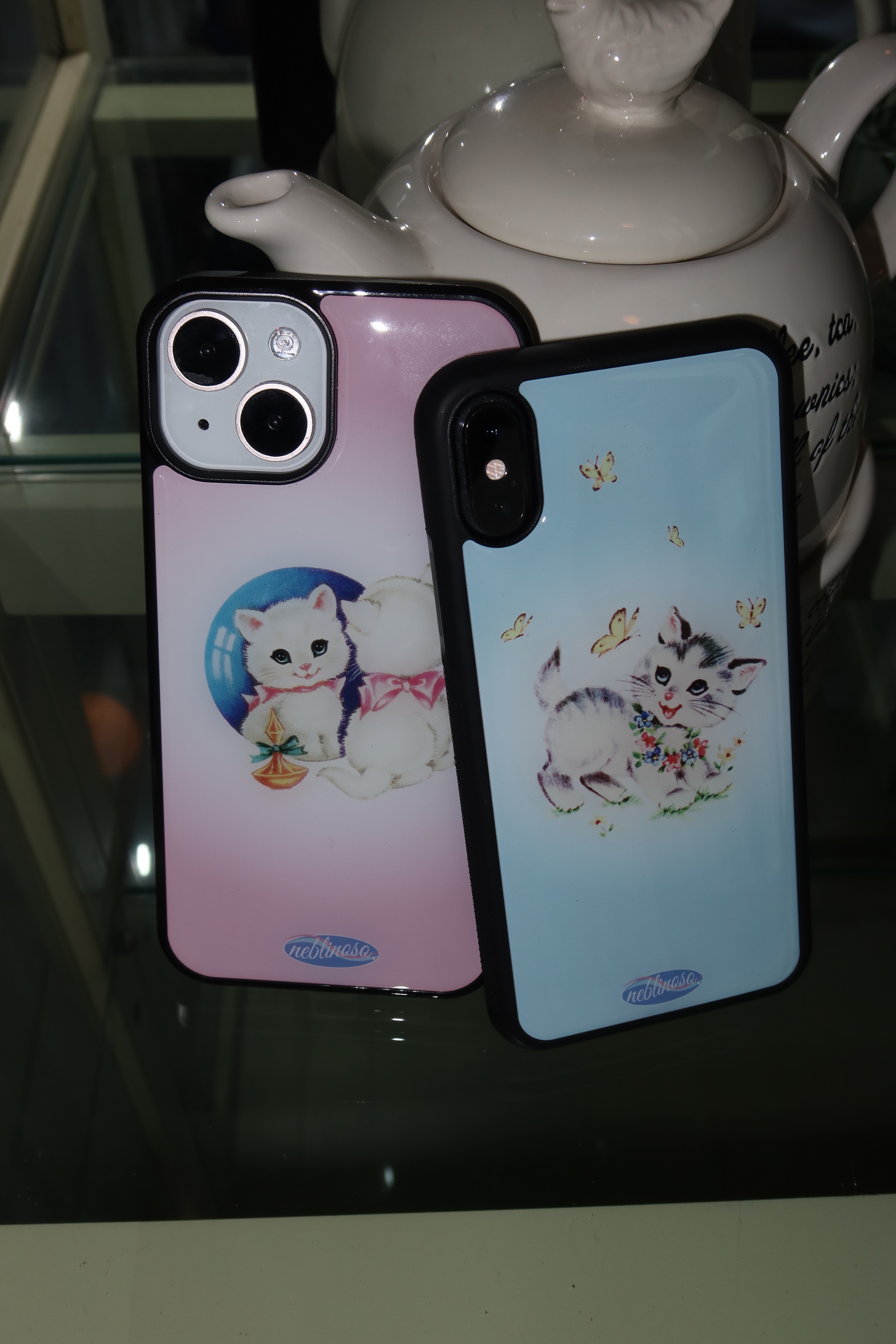 Blue cat epoxy case
