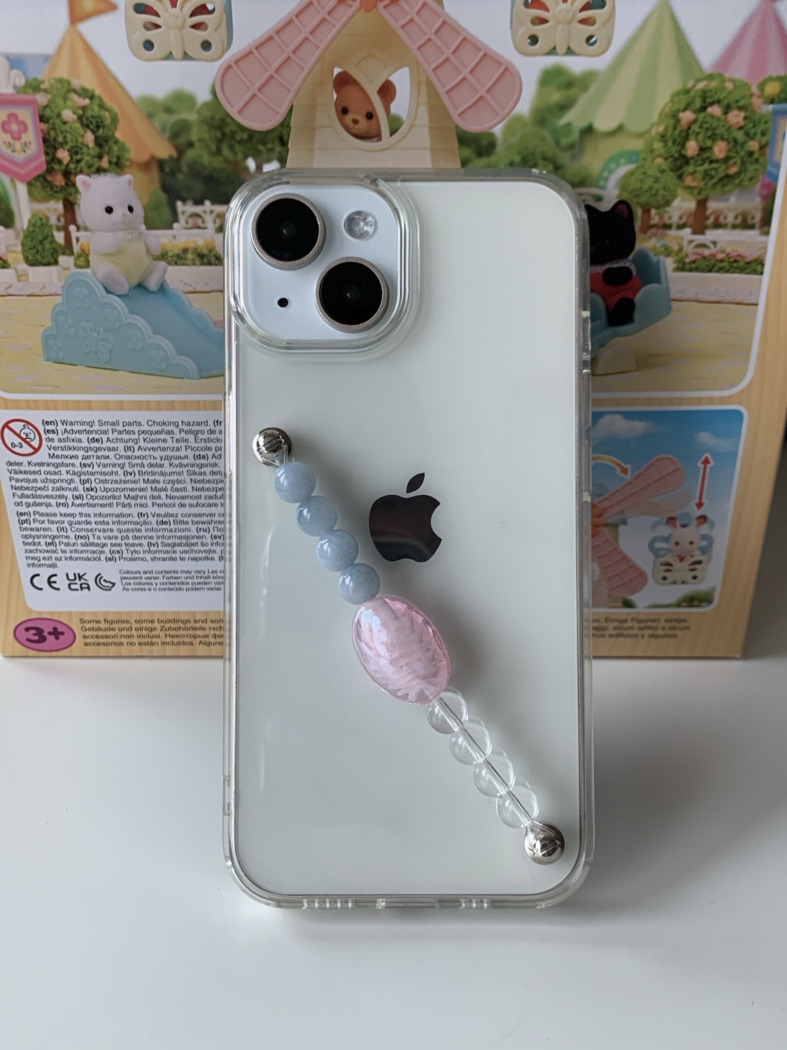 Pink jelly strap case