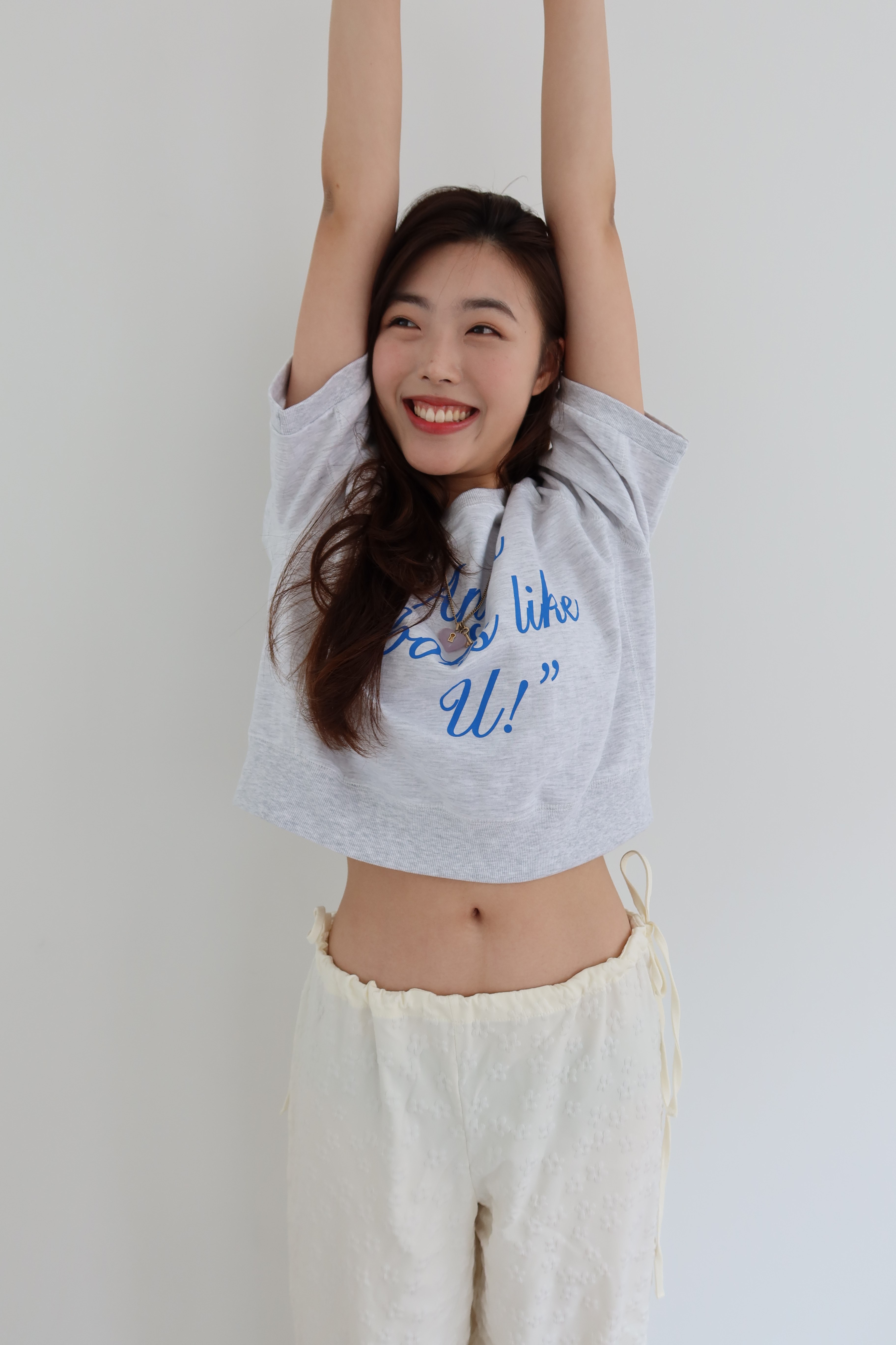 "Angel looks like u!" summer sweatshirts [grey]