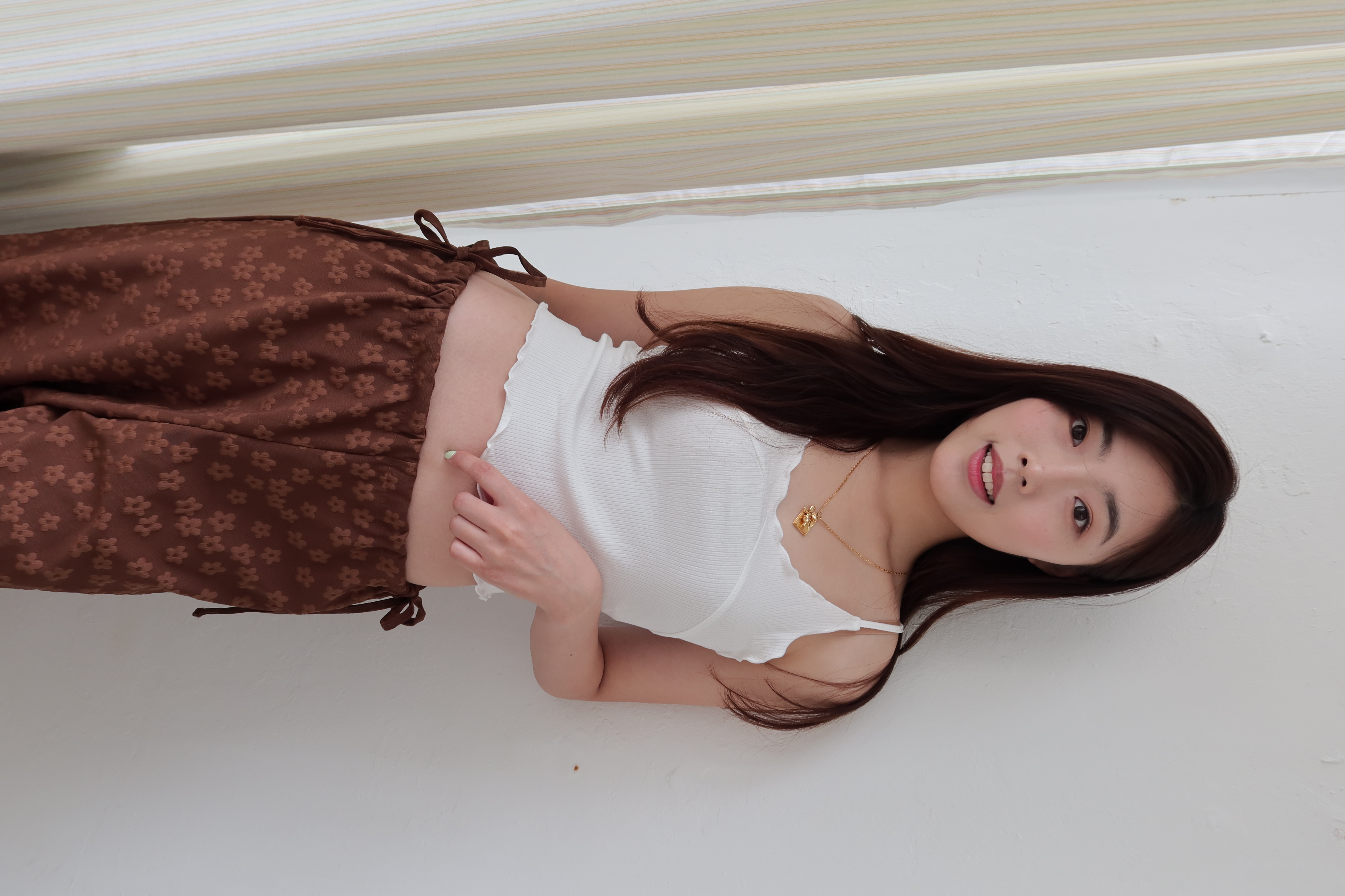 Hype frill sleeveless