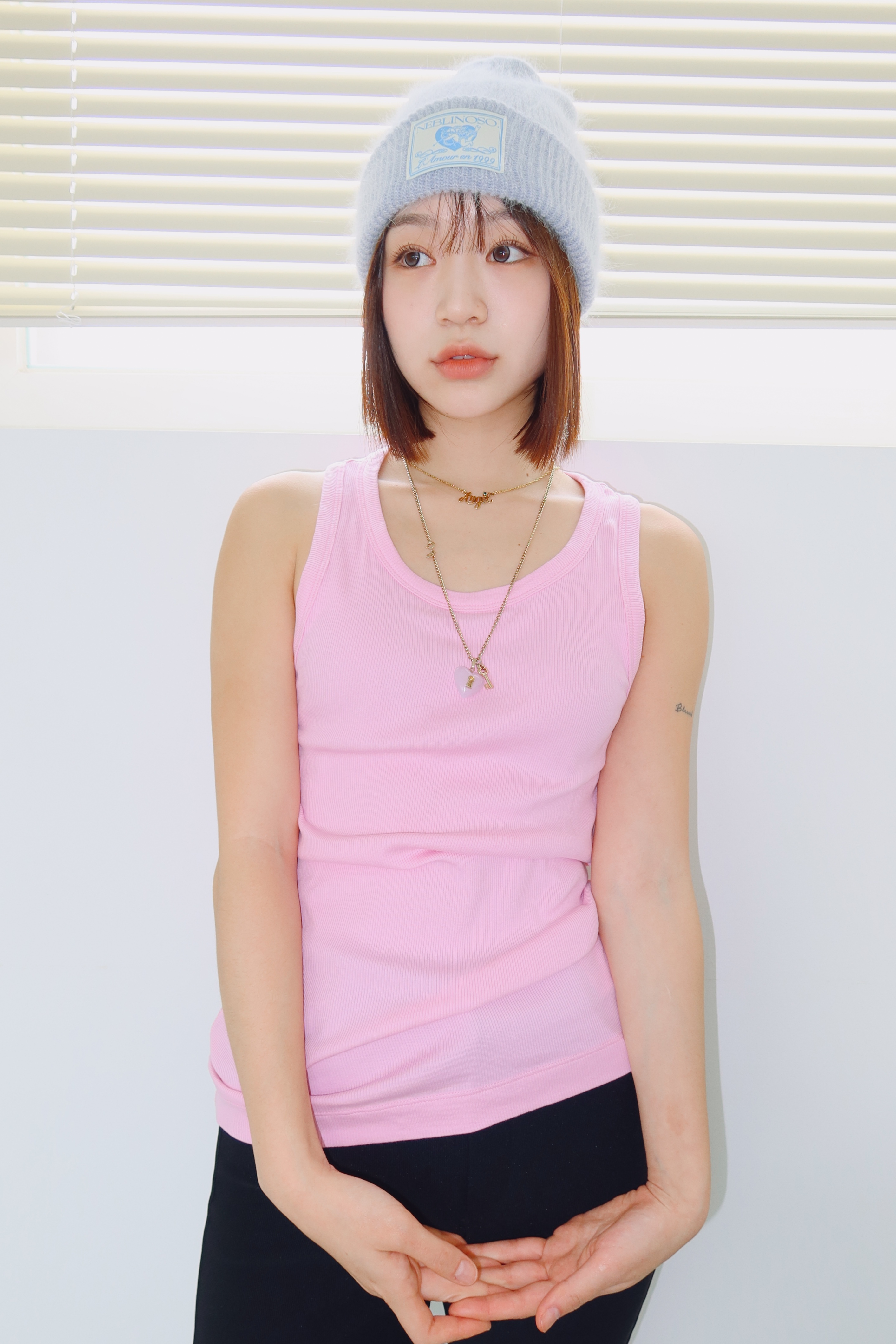 Angel angora beanie [sora]