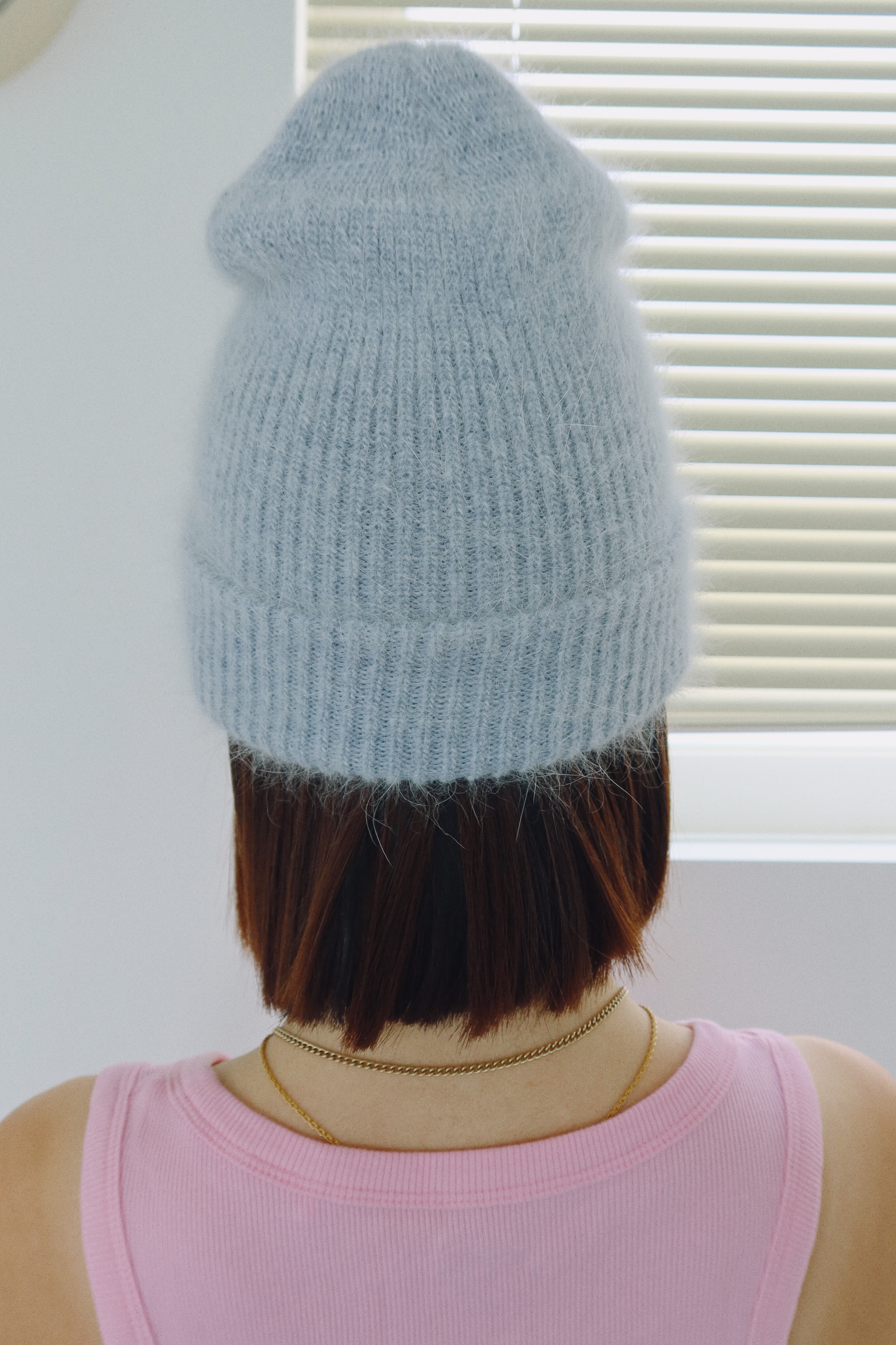 Angel angora beanie [sora]