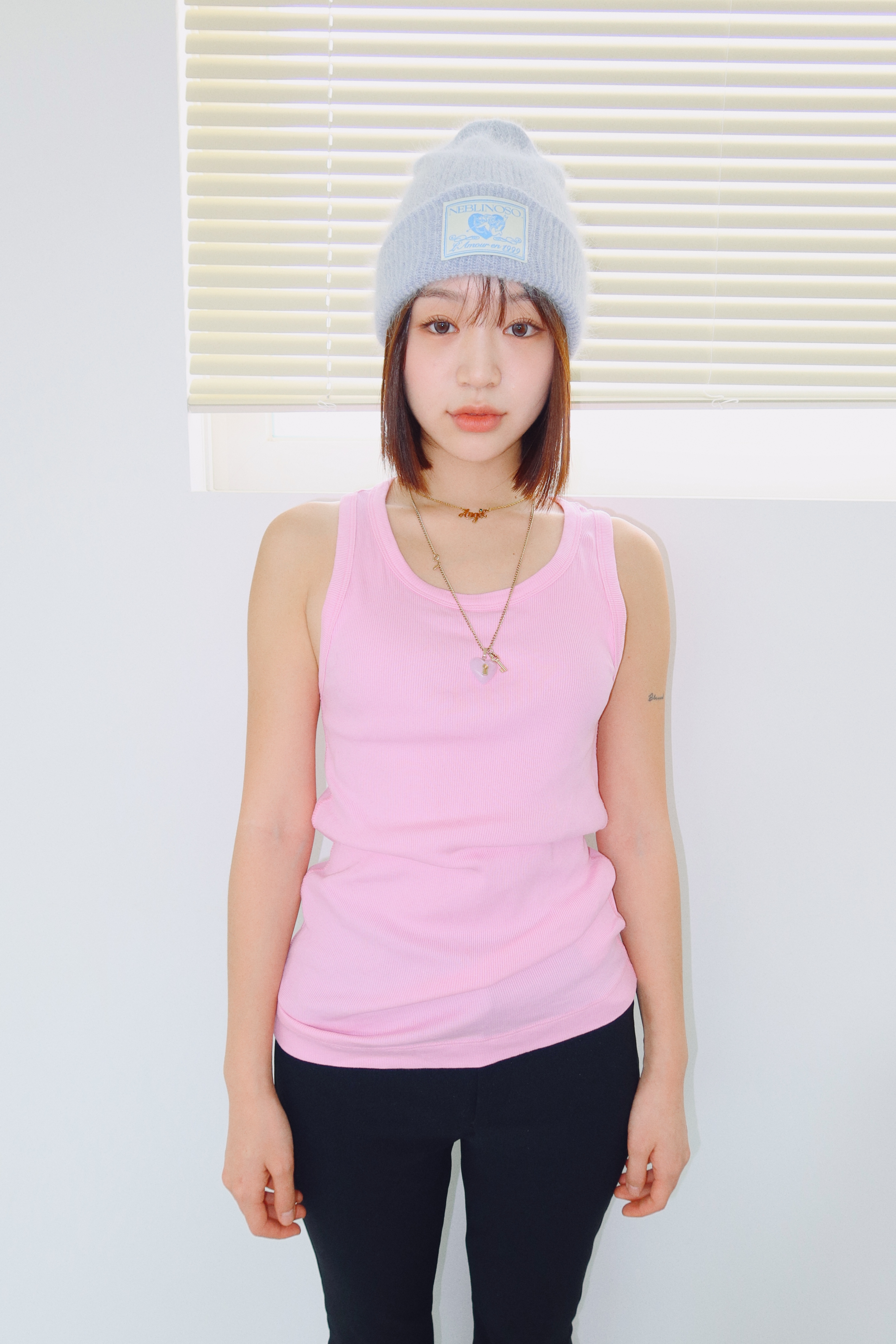 Angel angora beanie [sora]