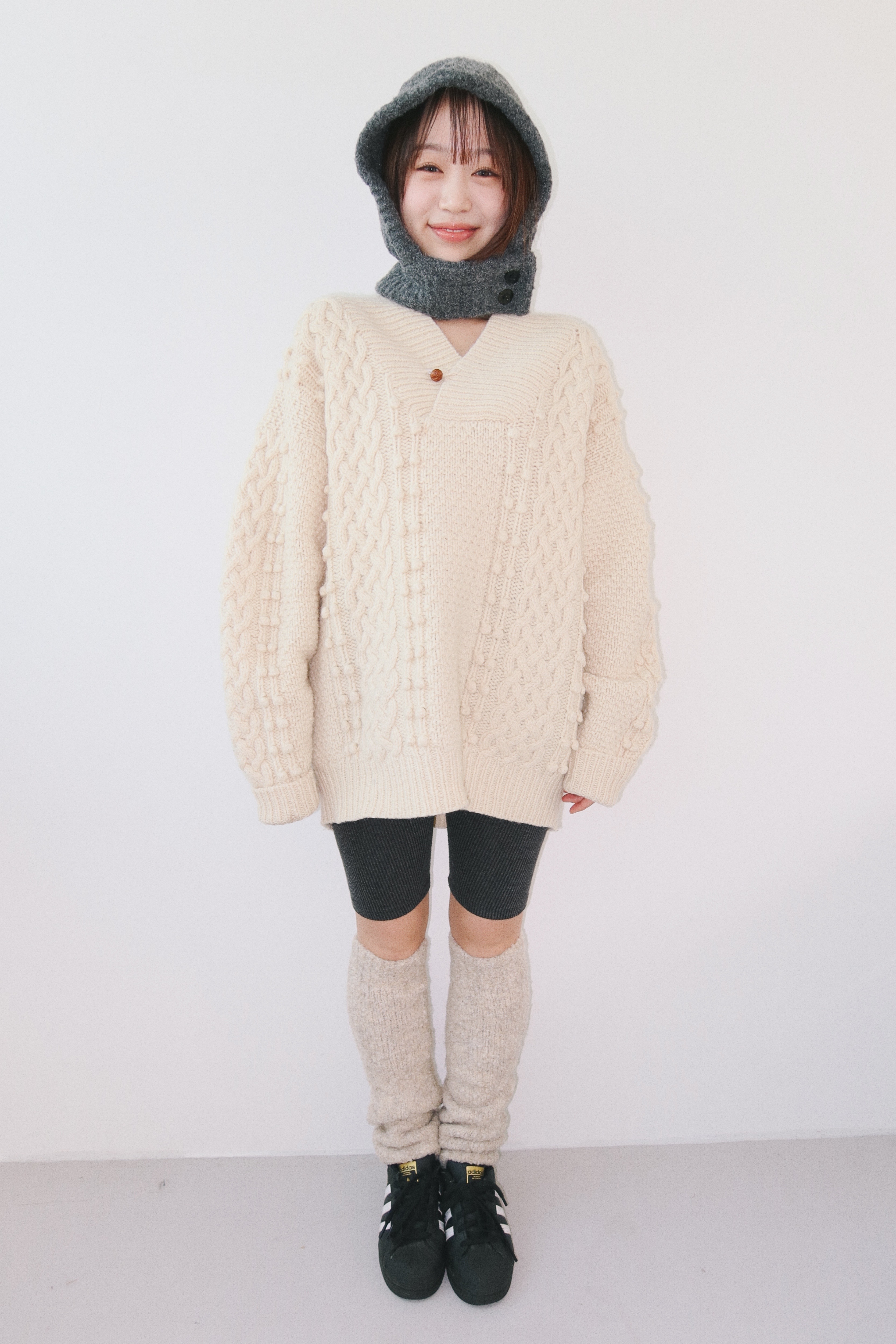 Baby wool balaclava