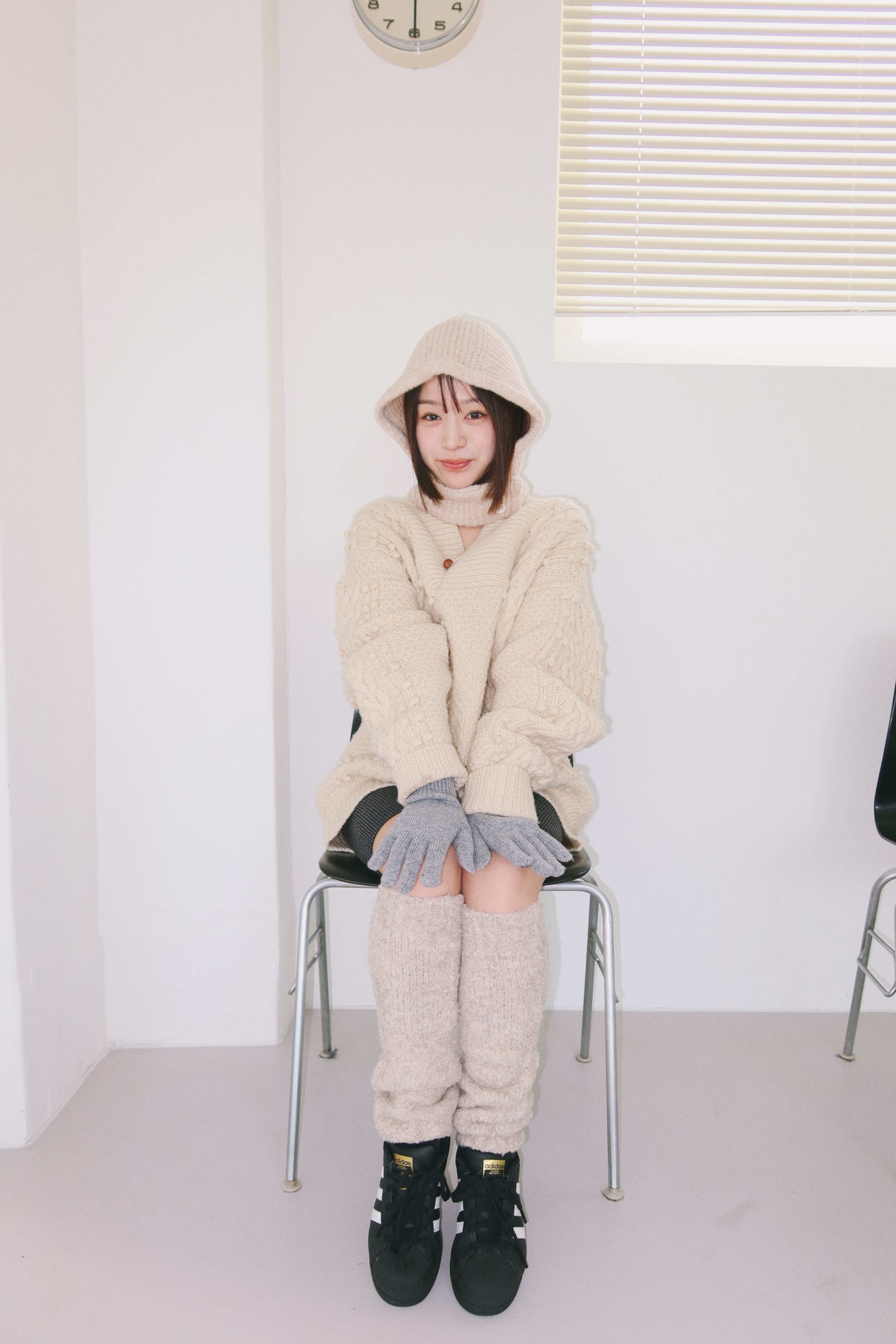 Baby wool balaclava