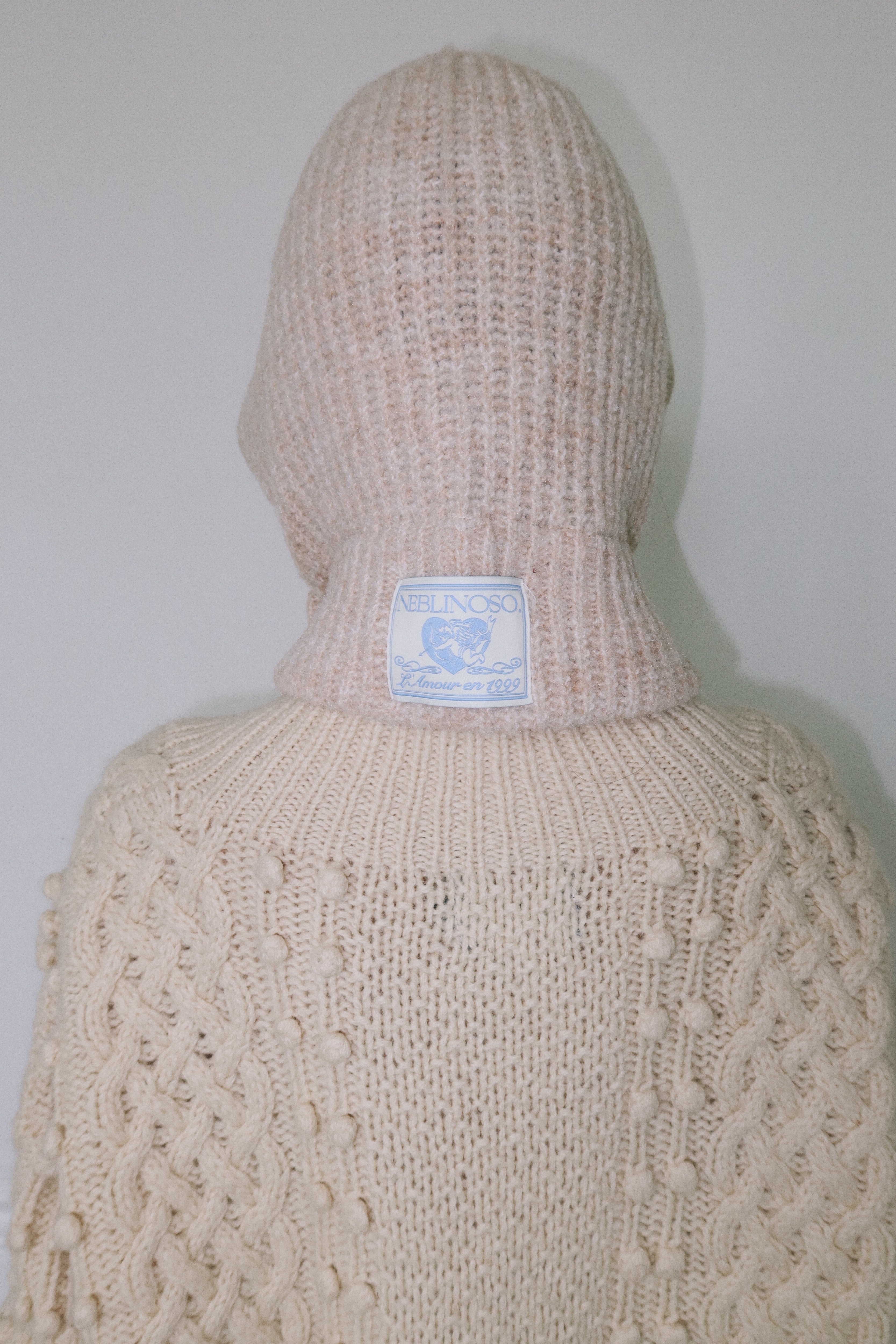 Baby wool balaclava