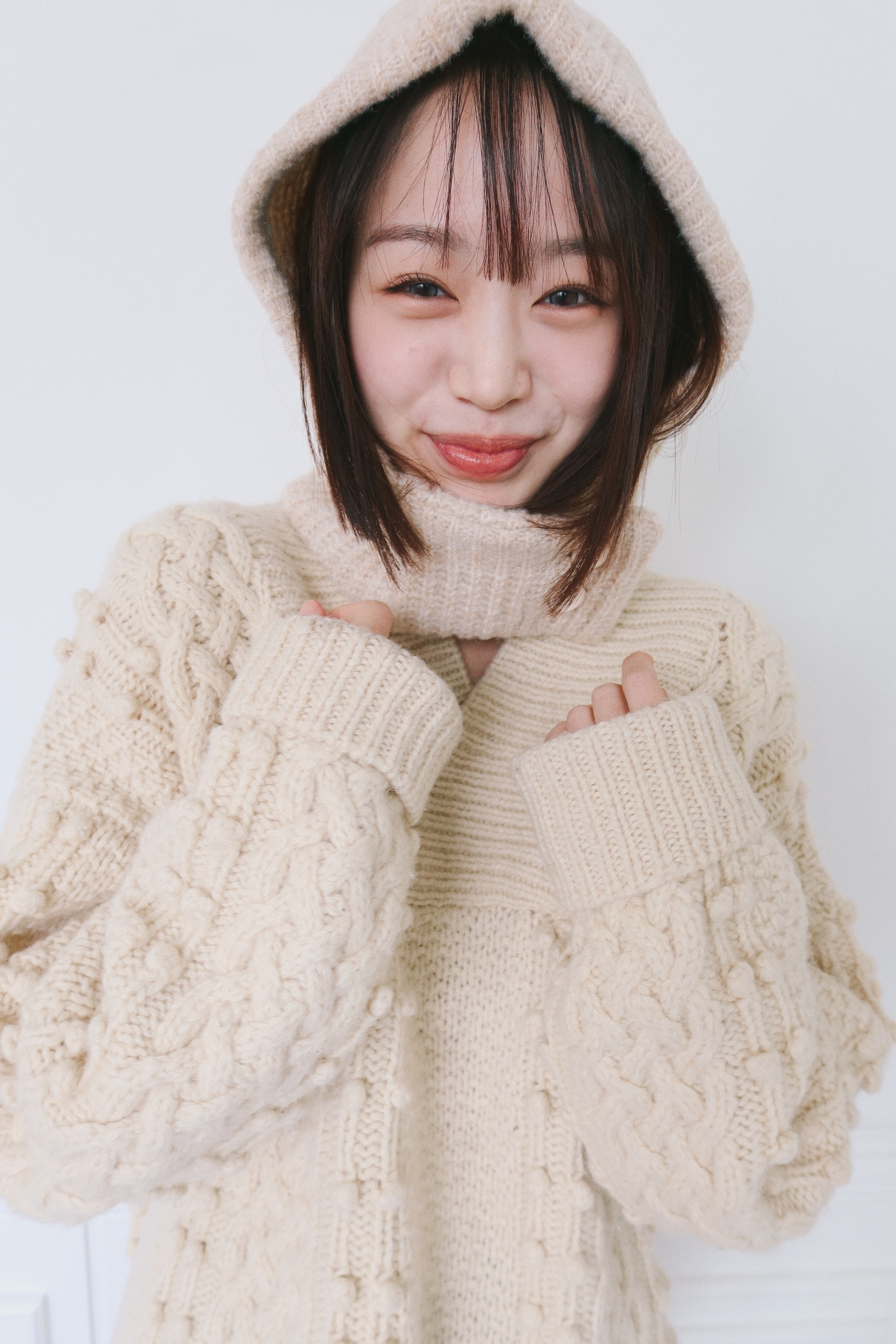 Baby wool balaclava