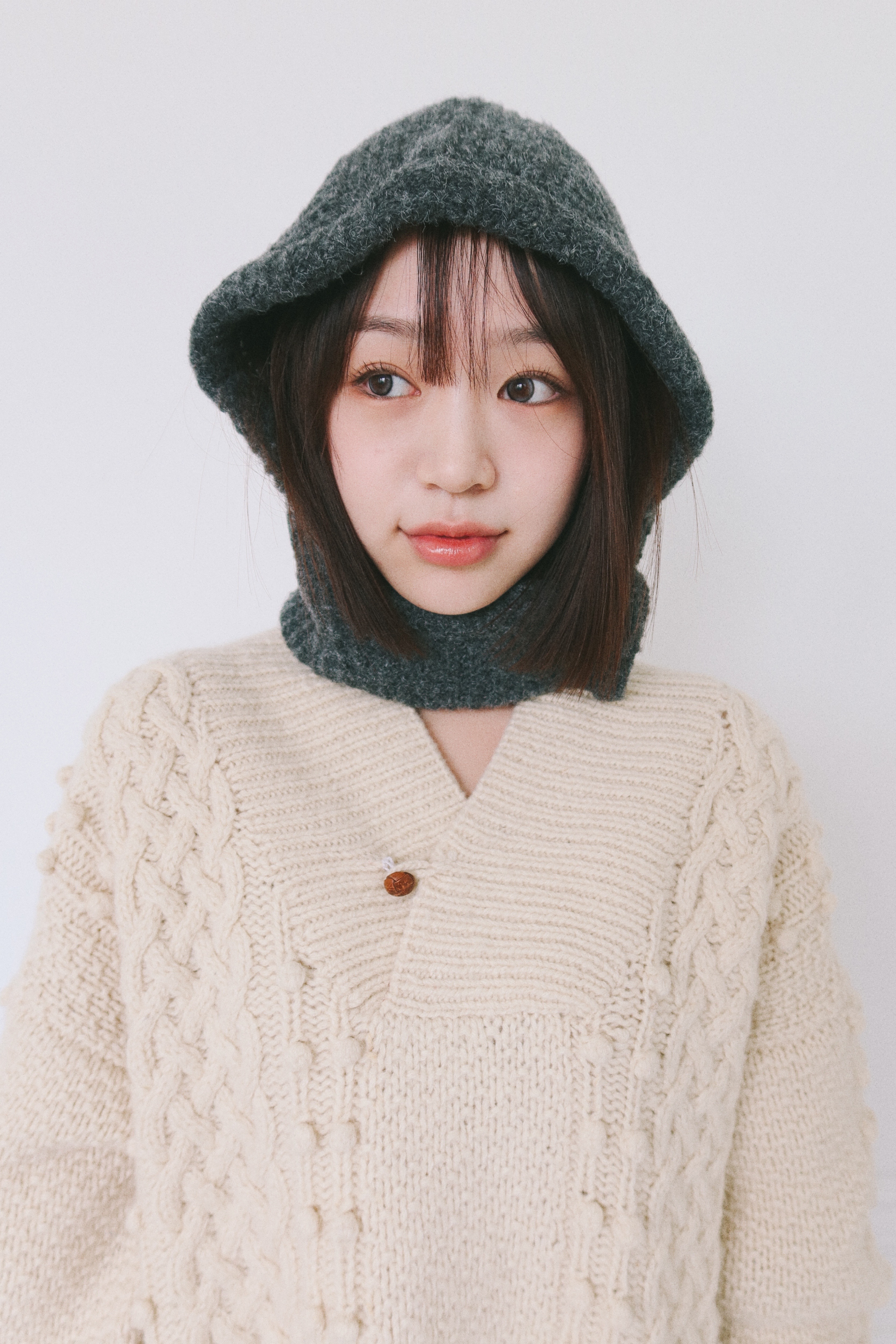 Baby wool balaclava