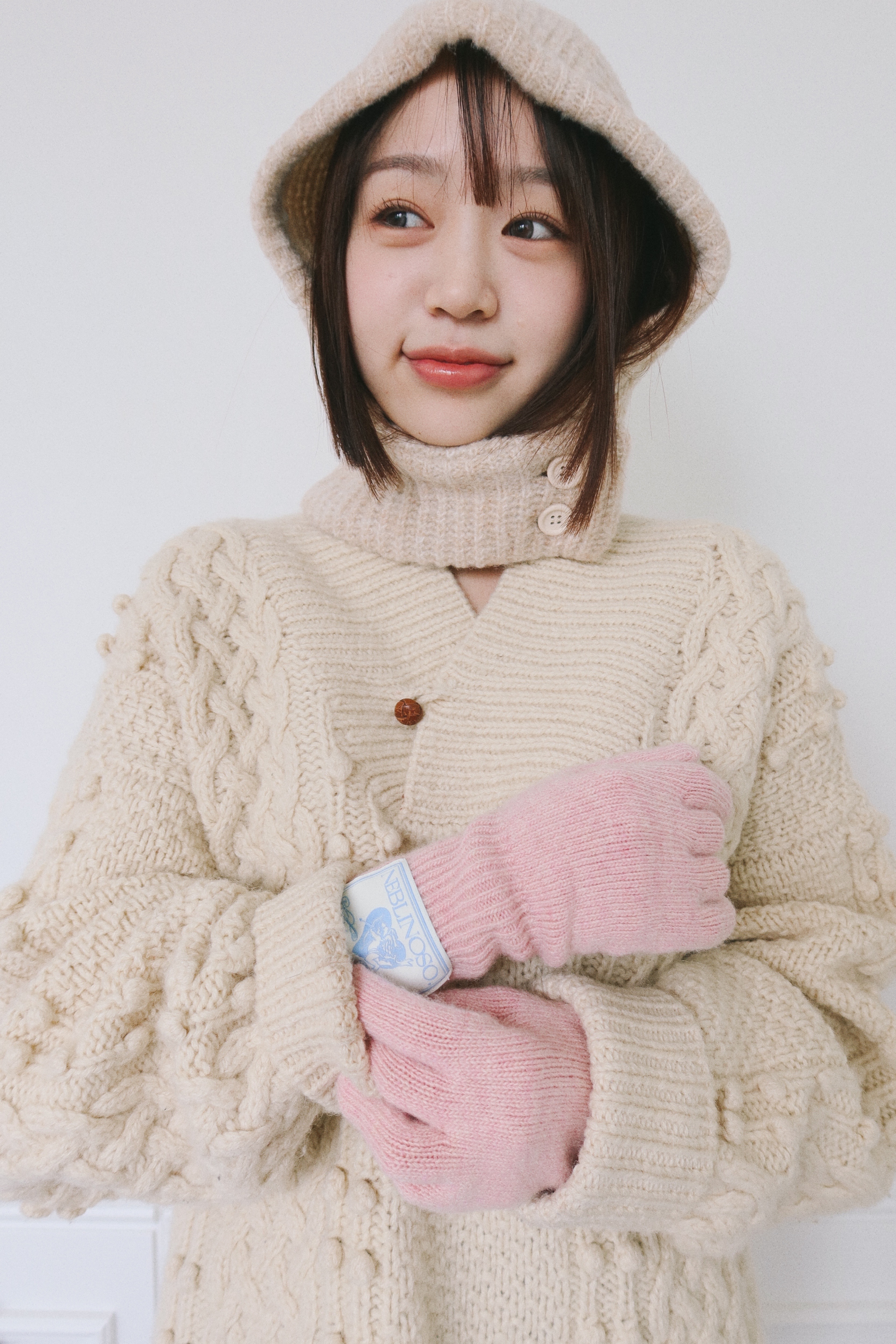 Baby wool gloves