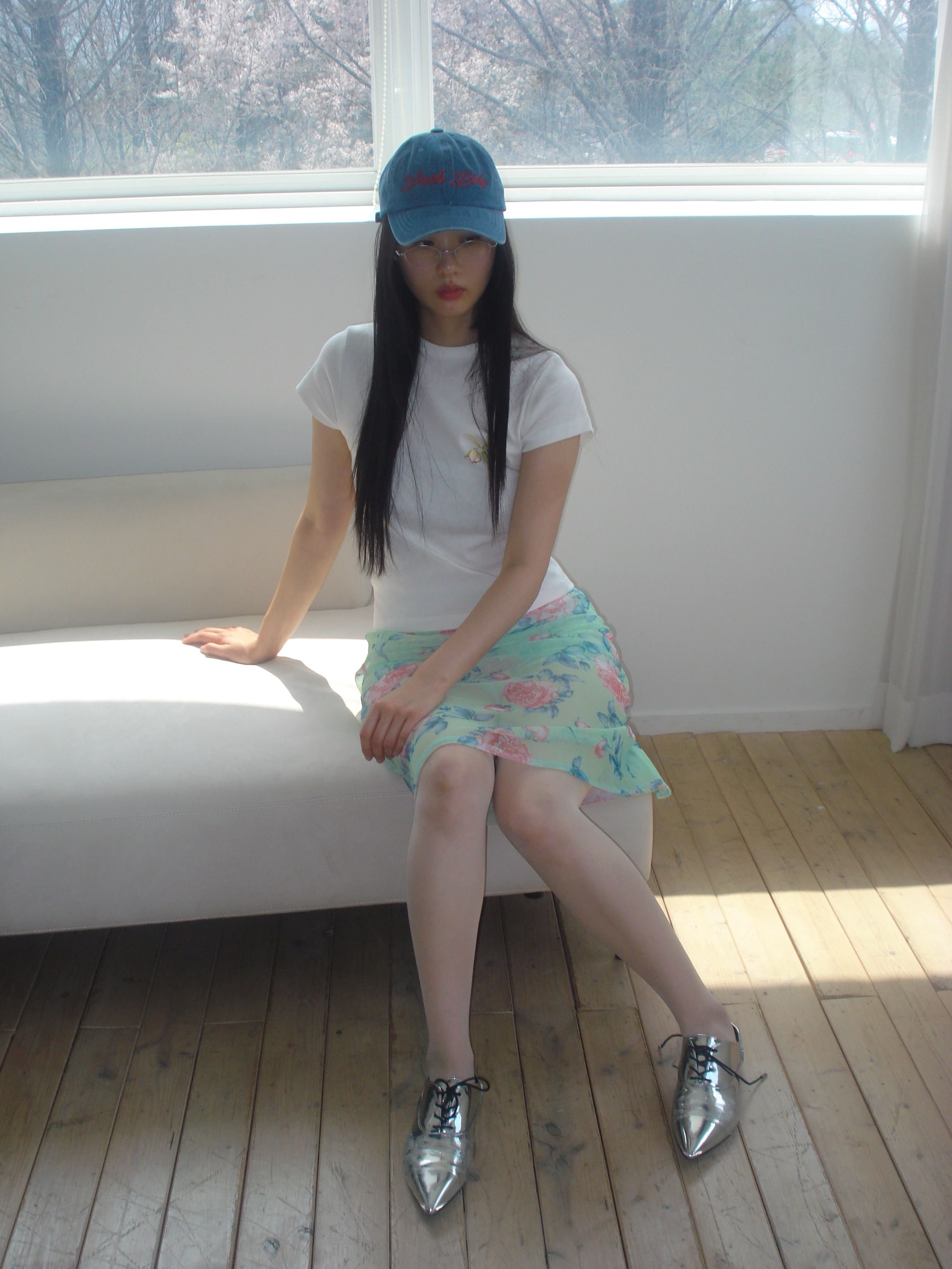 Fresh baby Denim Ball cap