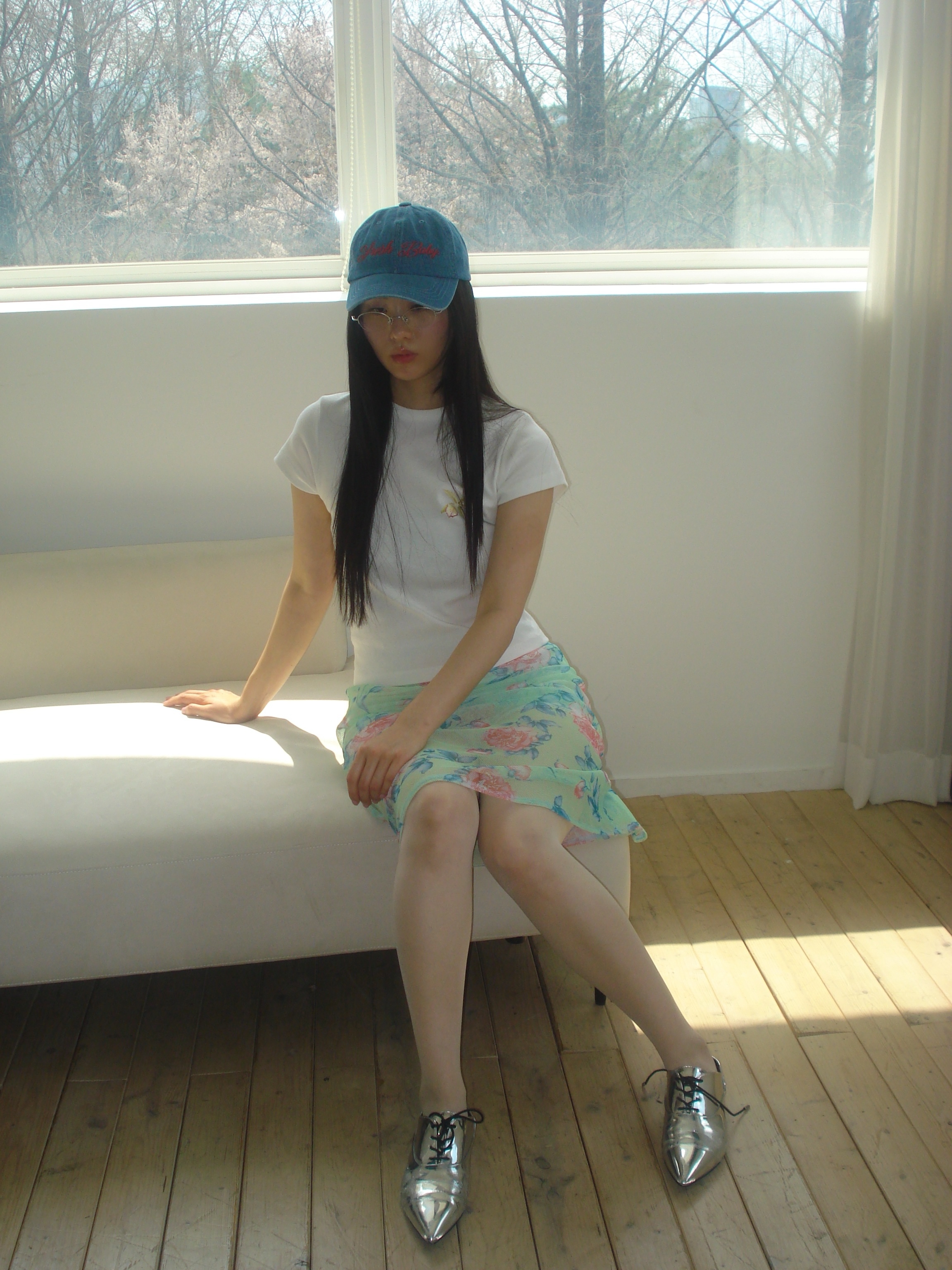 Fresh baby Denim Ball cap