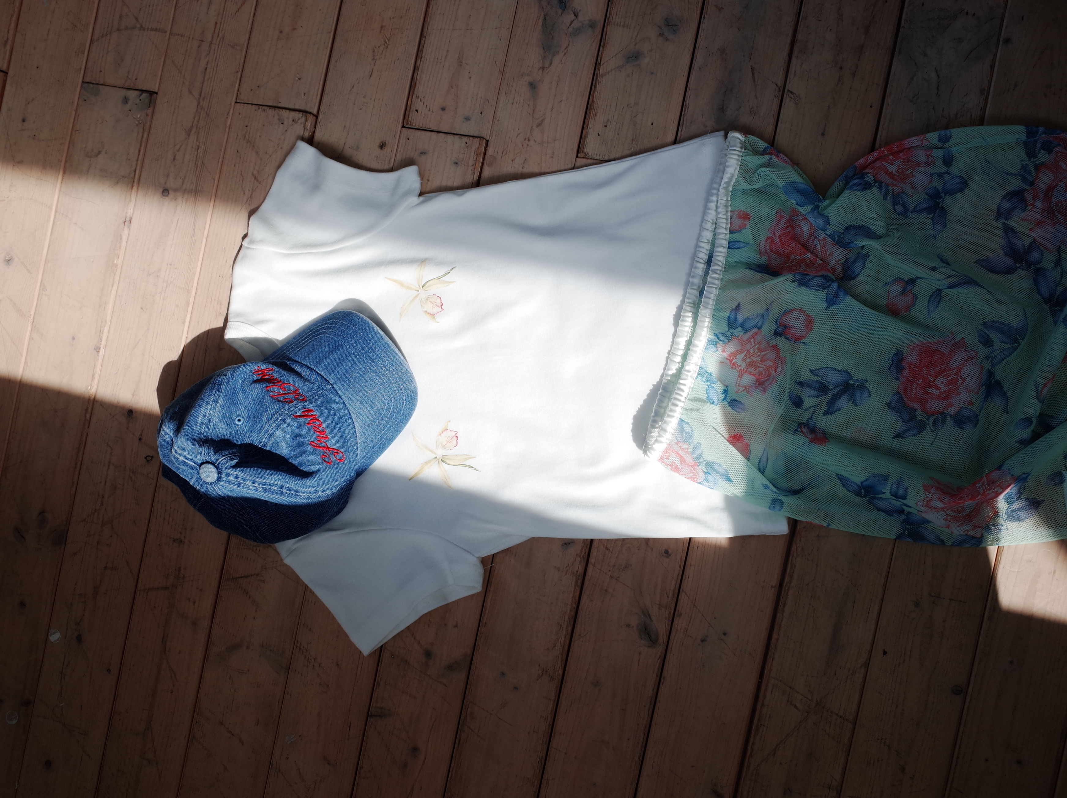 Fresh baby Denim Ball cap