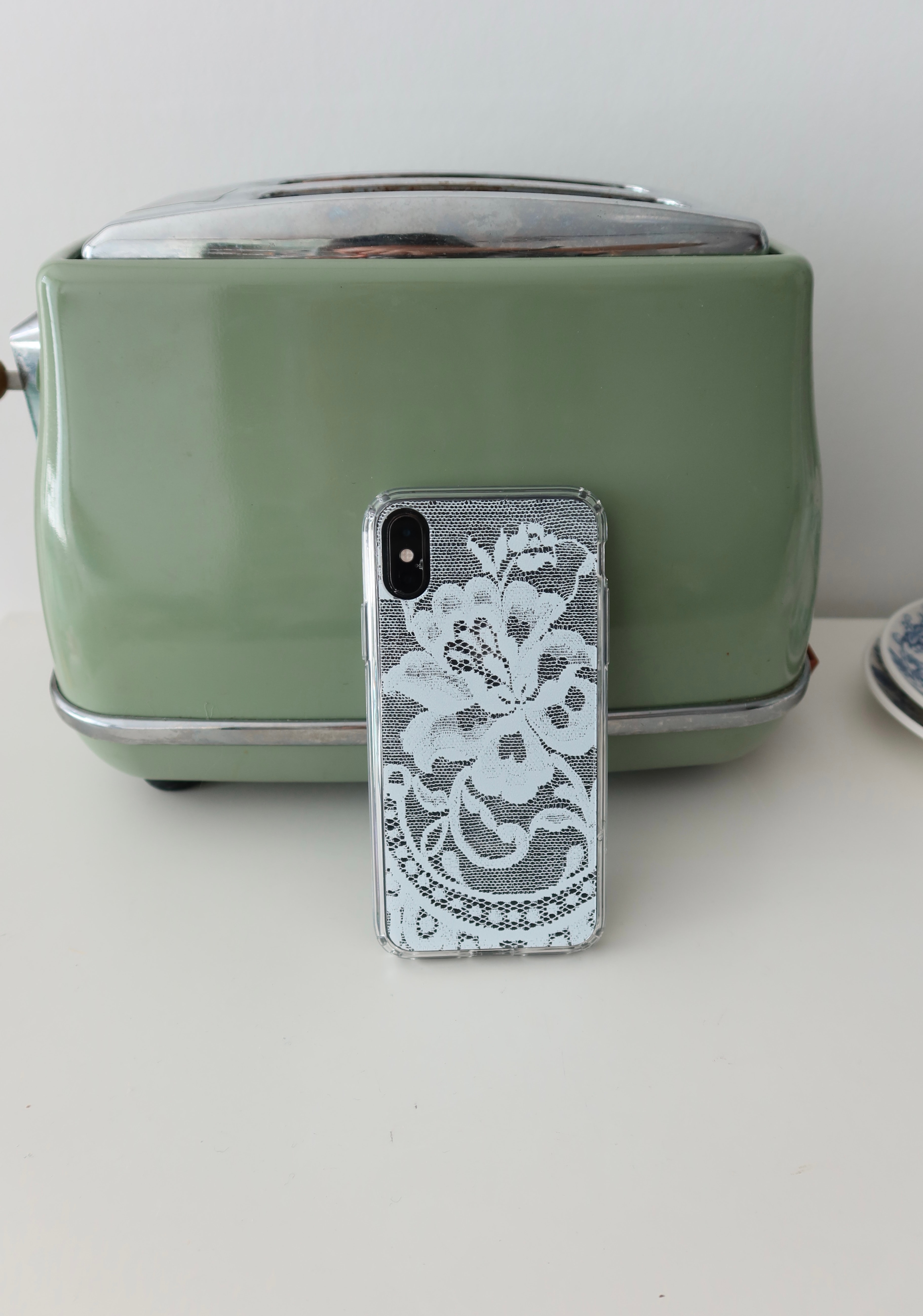Love with lace gel hard case [white ver.]