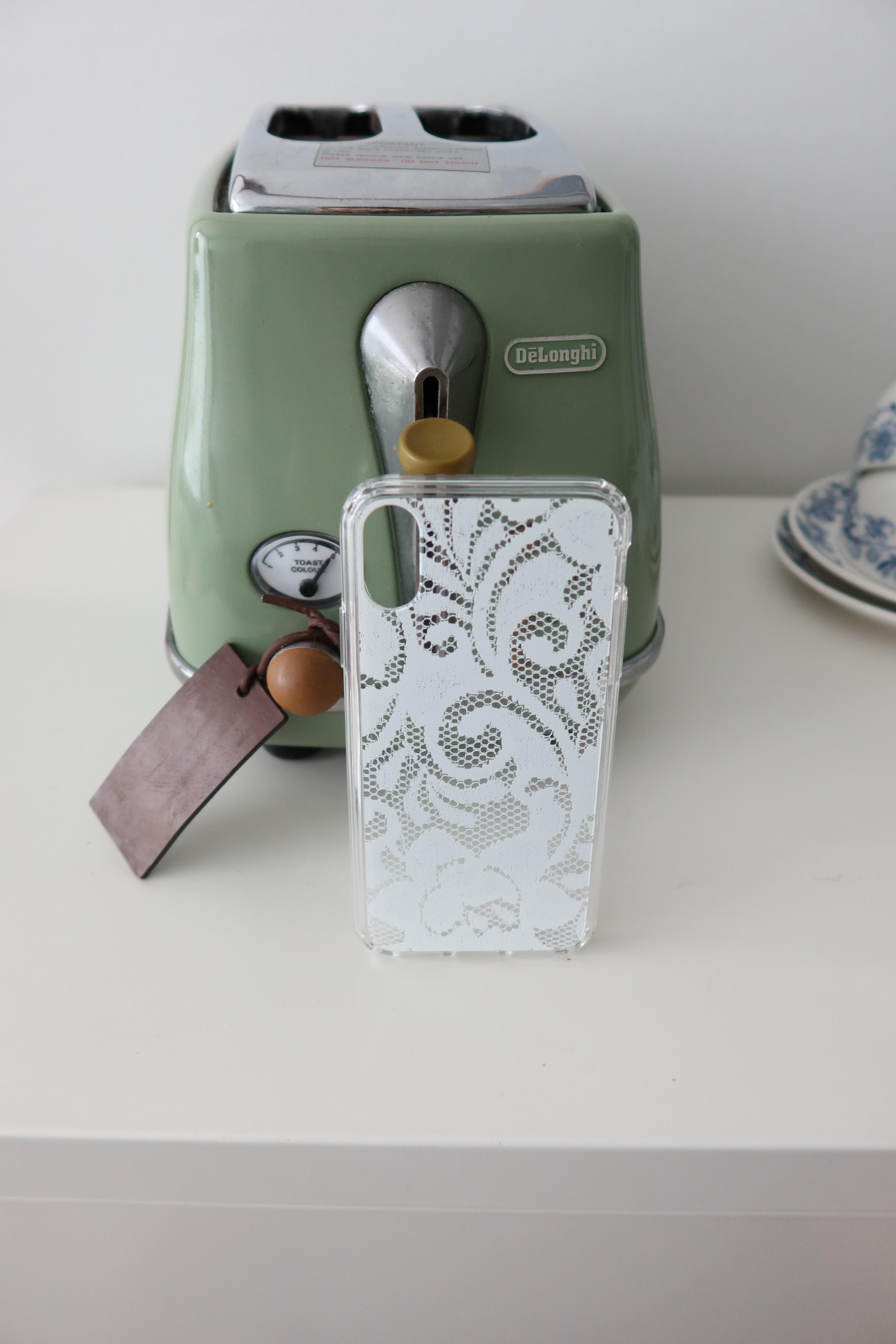 Love with lace gel hard case [white ver.]