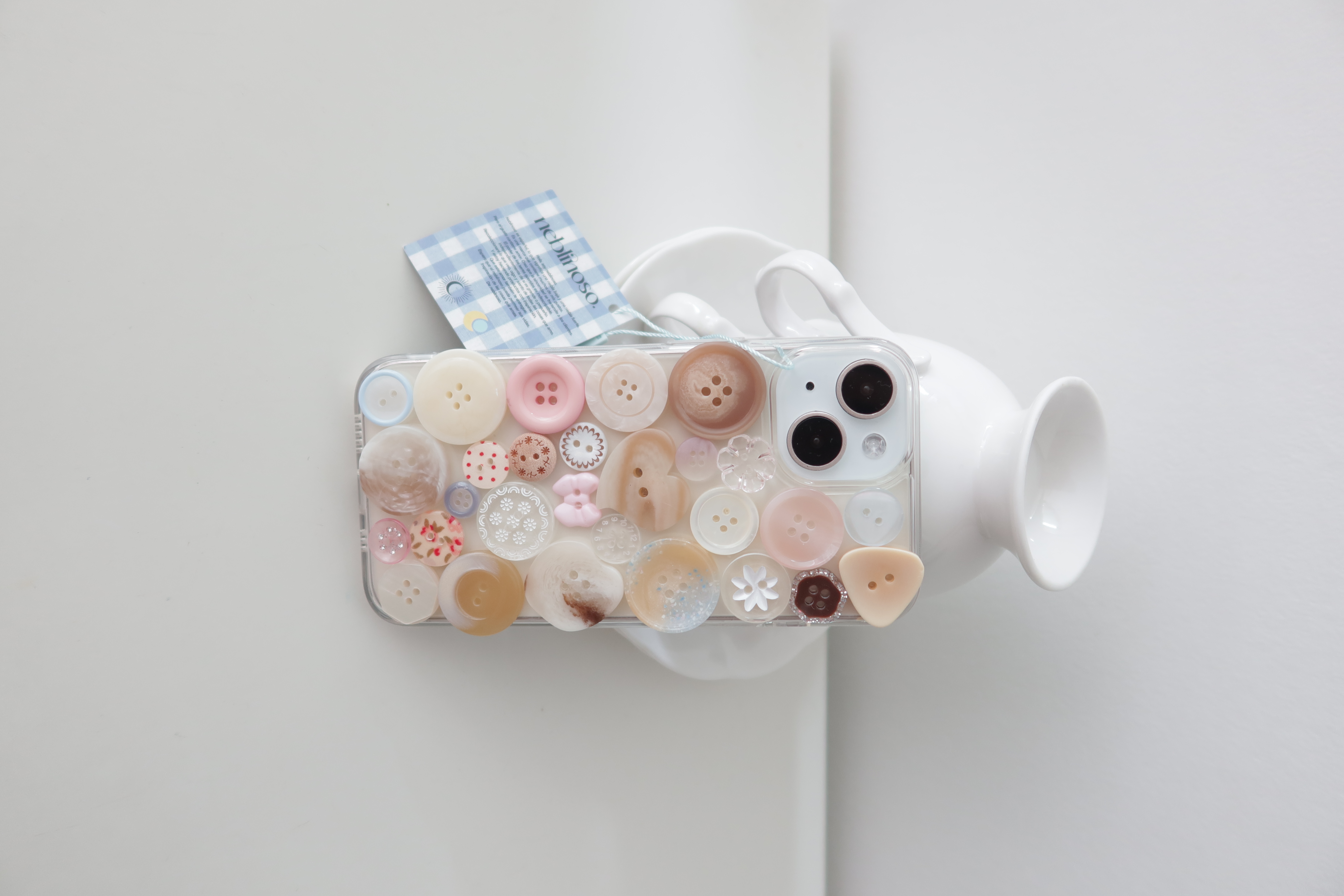 Brown fairy Button case