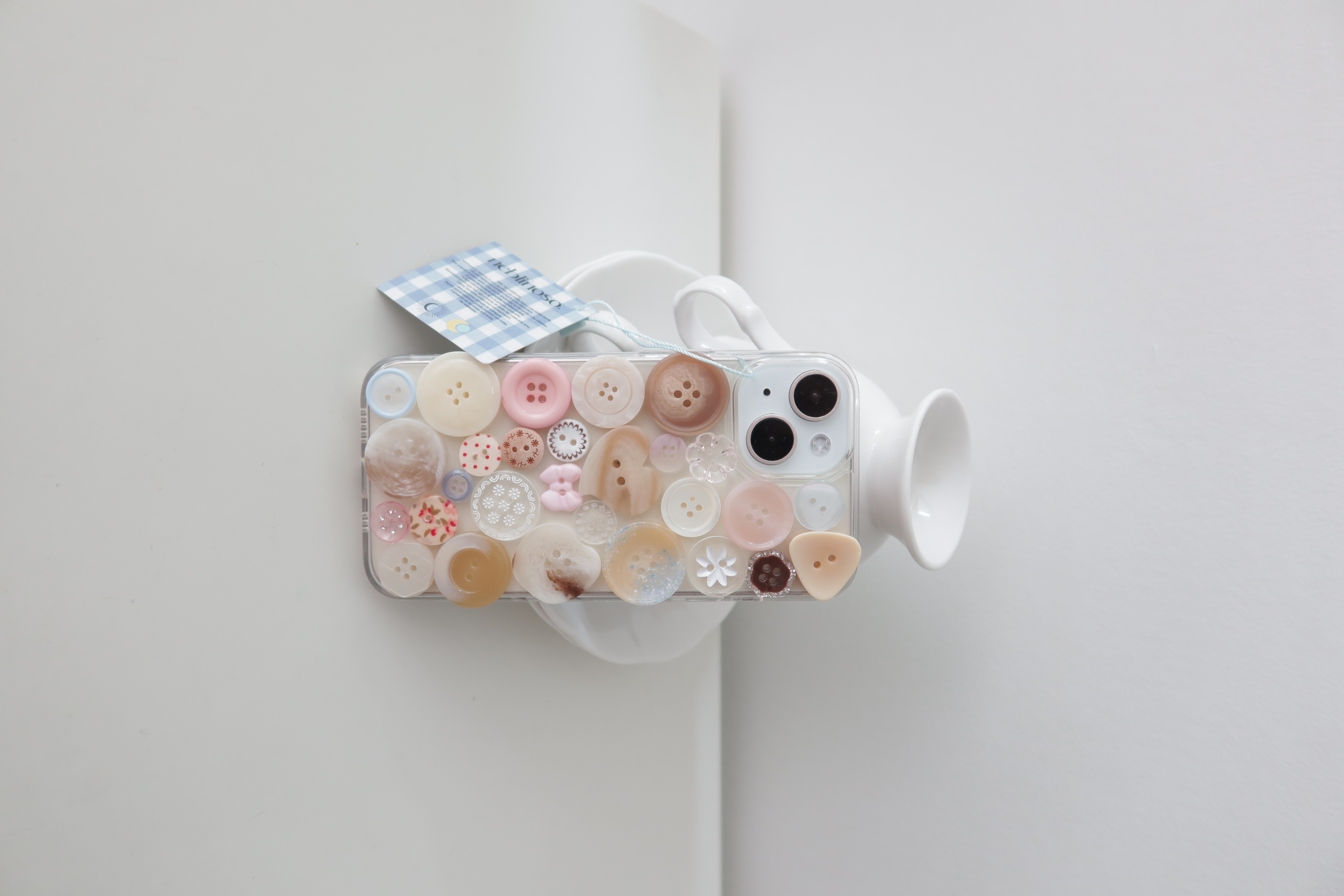 Brown fairy Button case