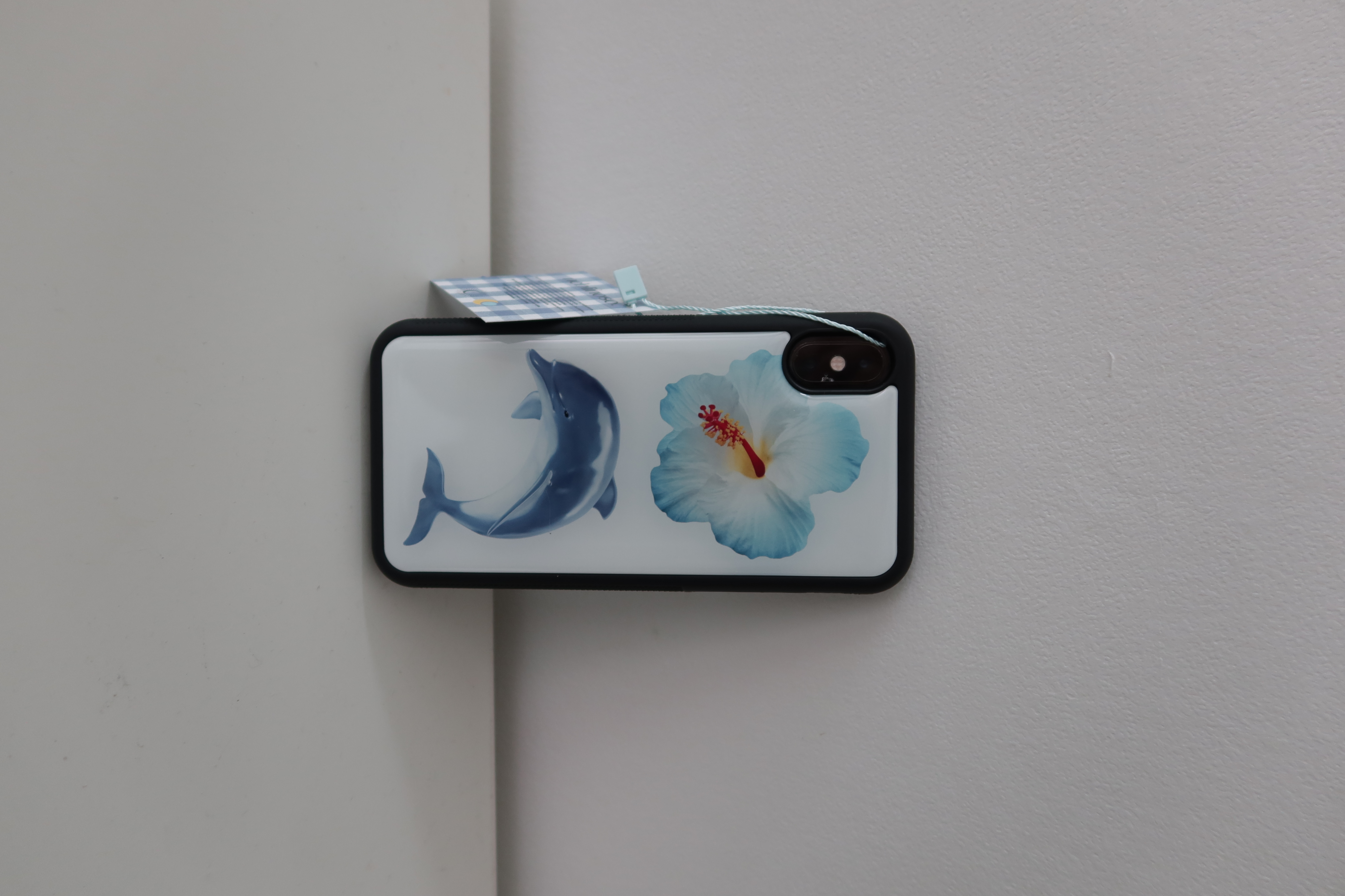 Flower dolphin epoxy case