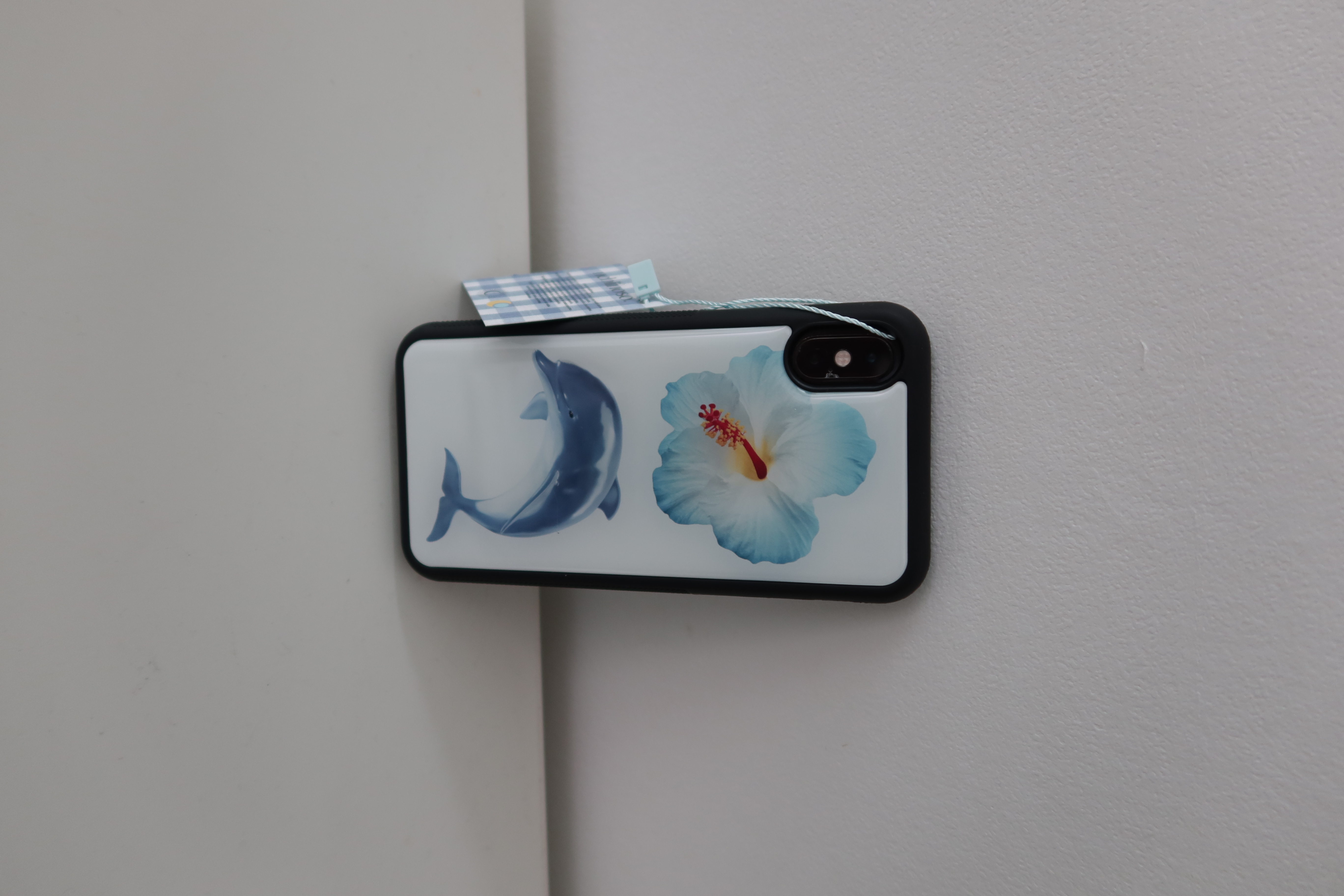 Flower dolphin epoxy case