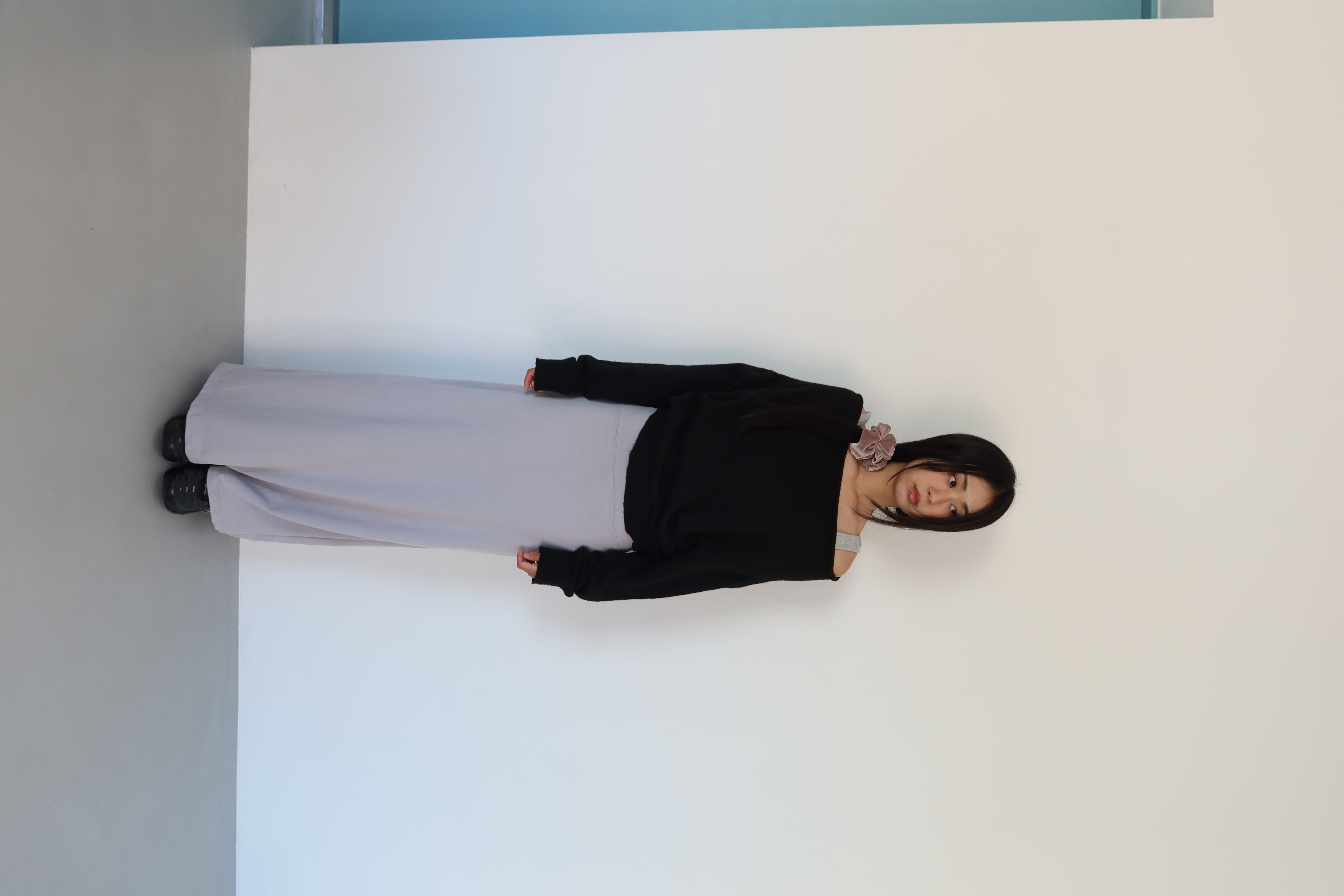 maxi cotton skirt