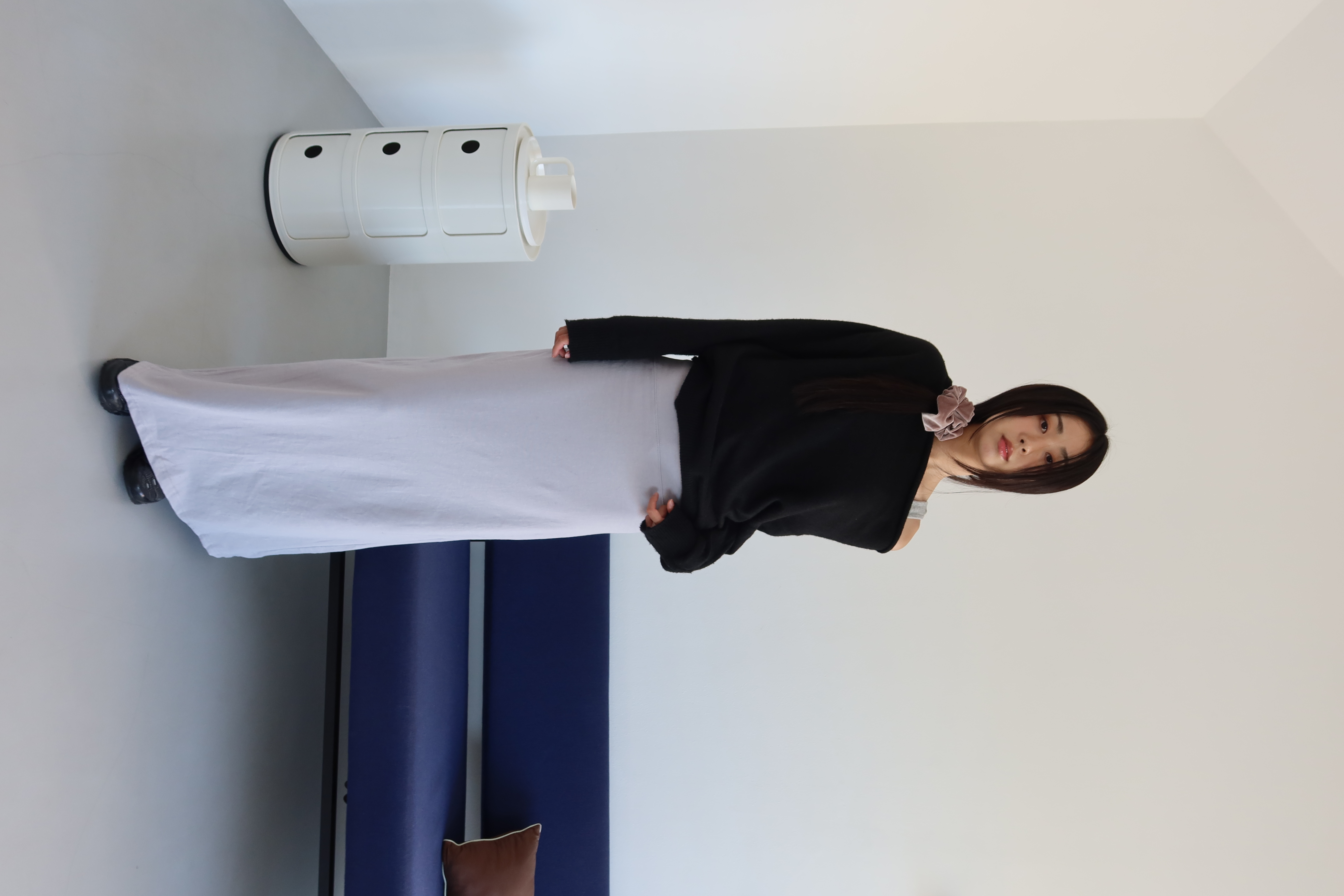 maxi cotton skirt