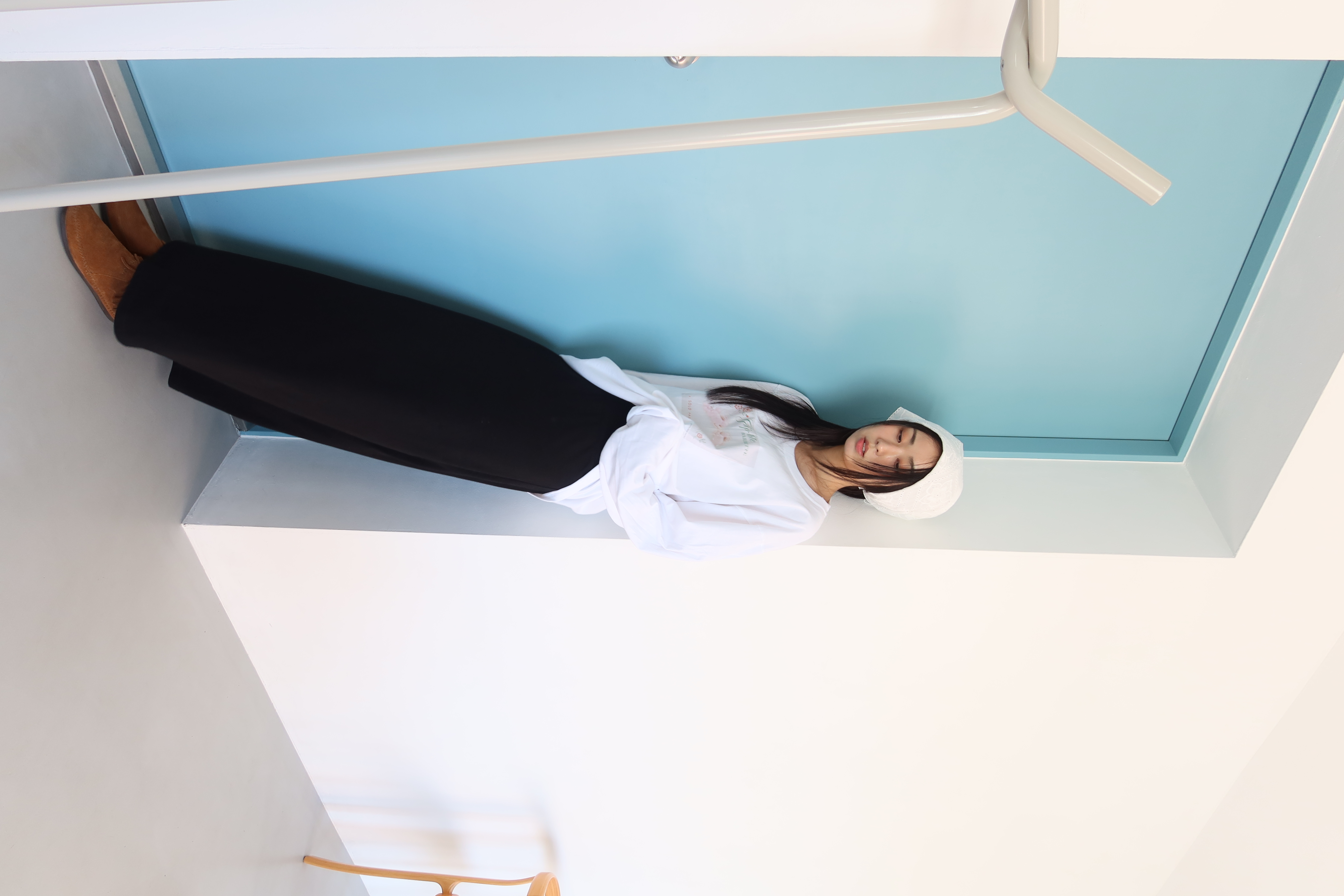 maxi cotton skirt