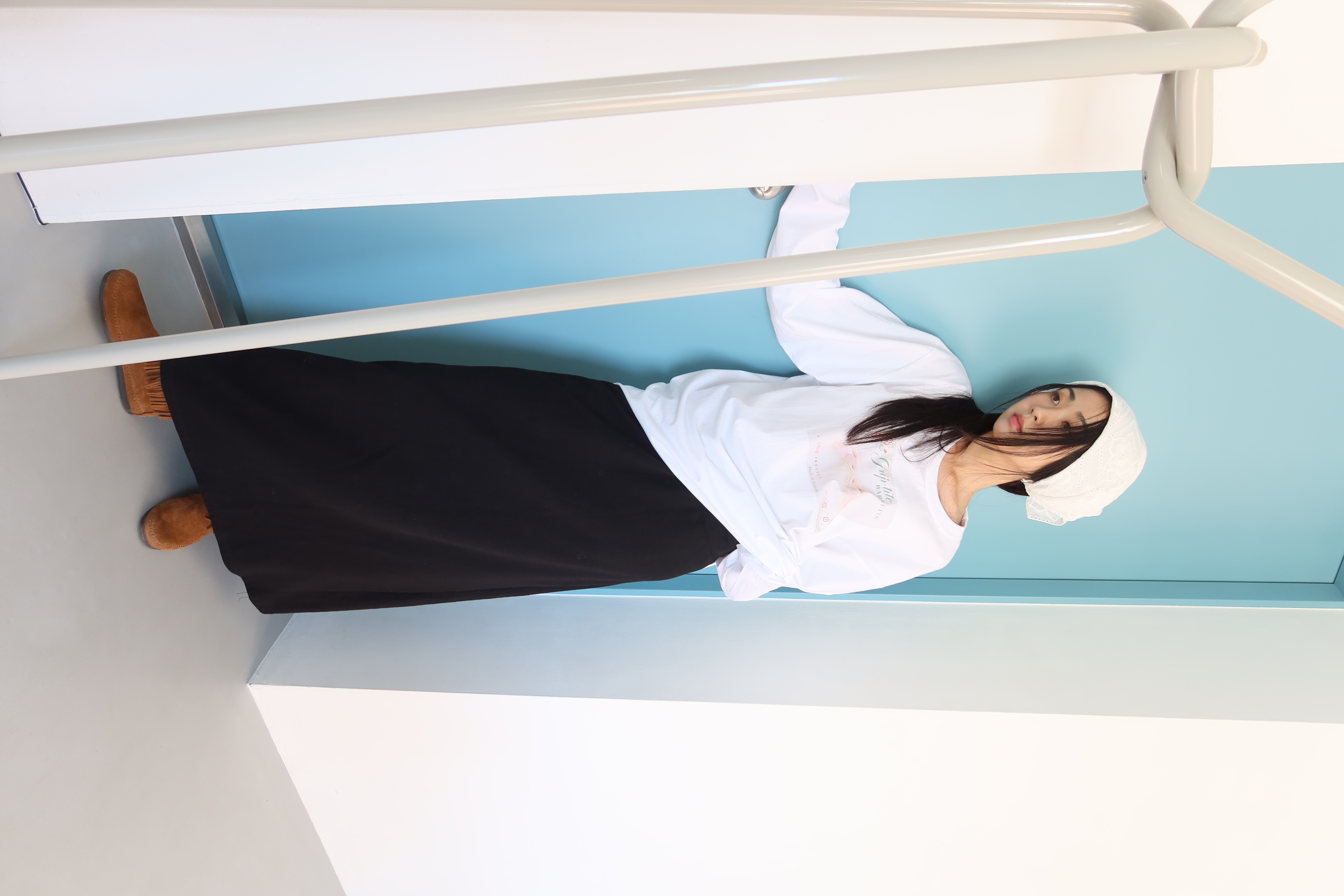 maxi cotton skirt