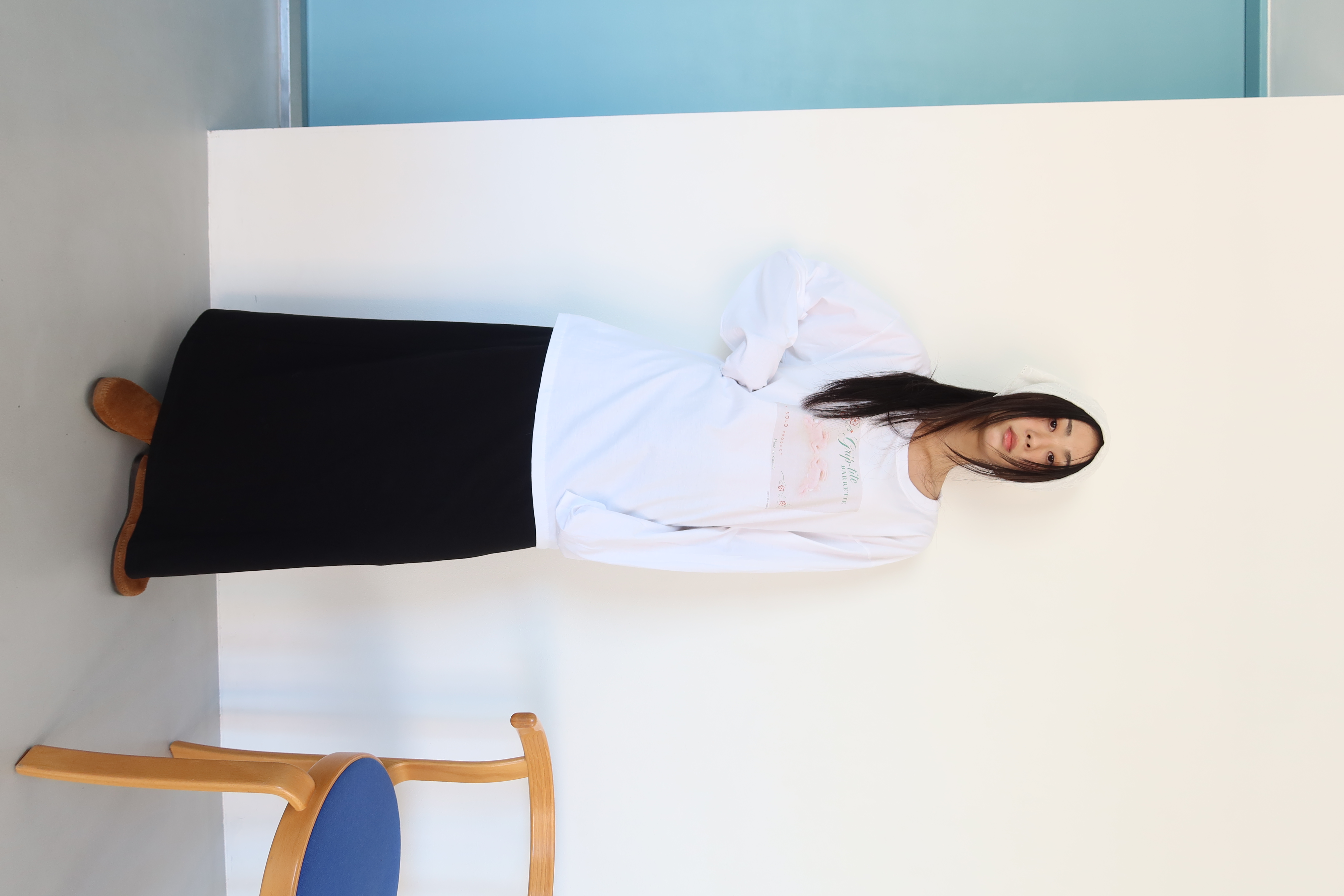 maxi cotton skirt