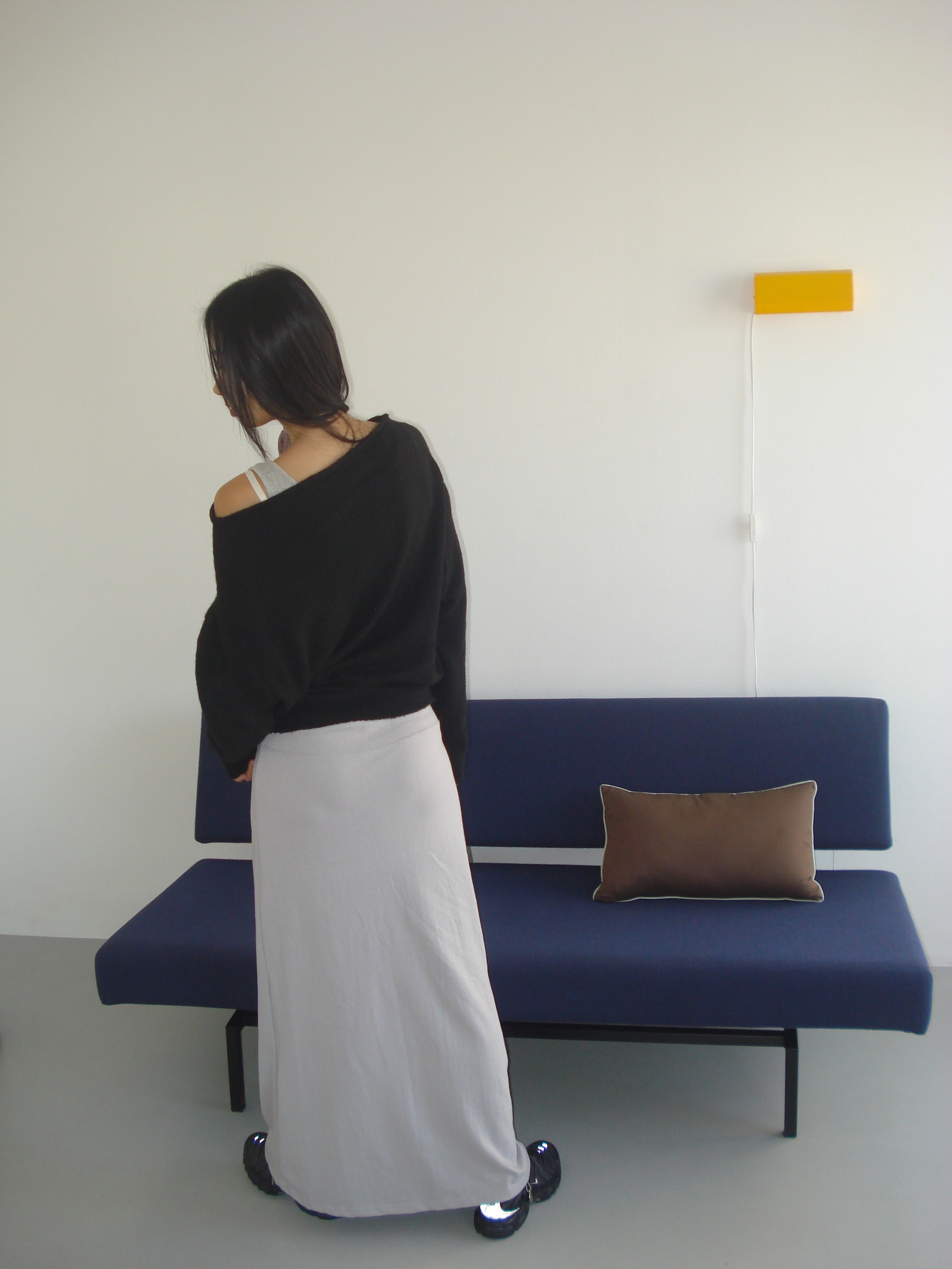 maxi cotton skirt