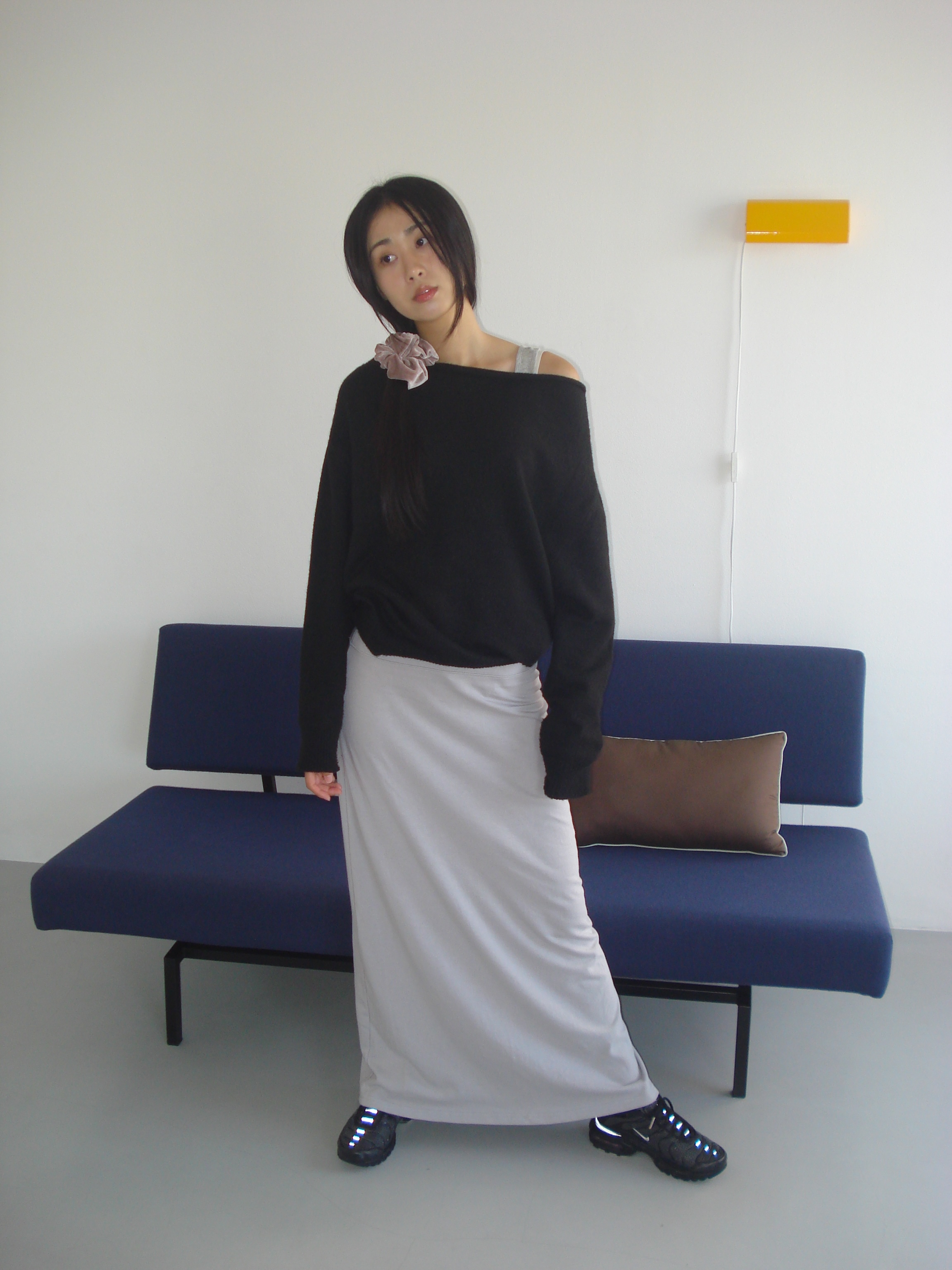 maxi cotton skirt