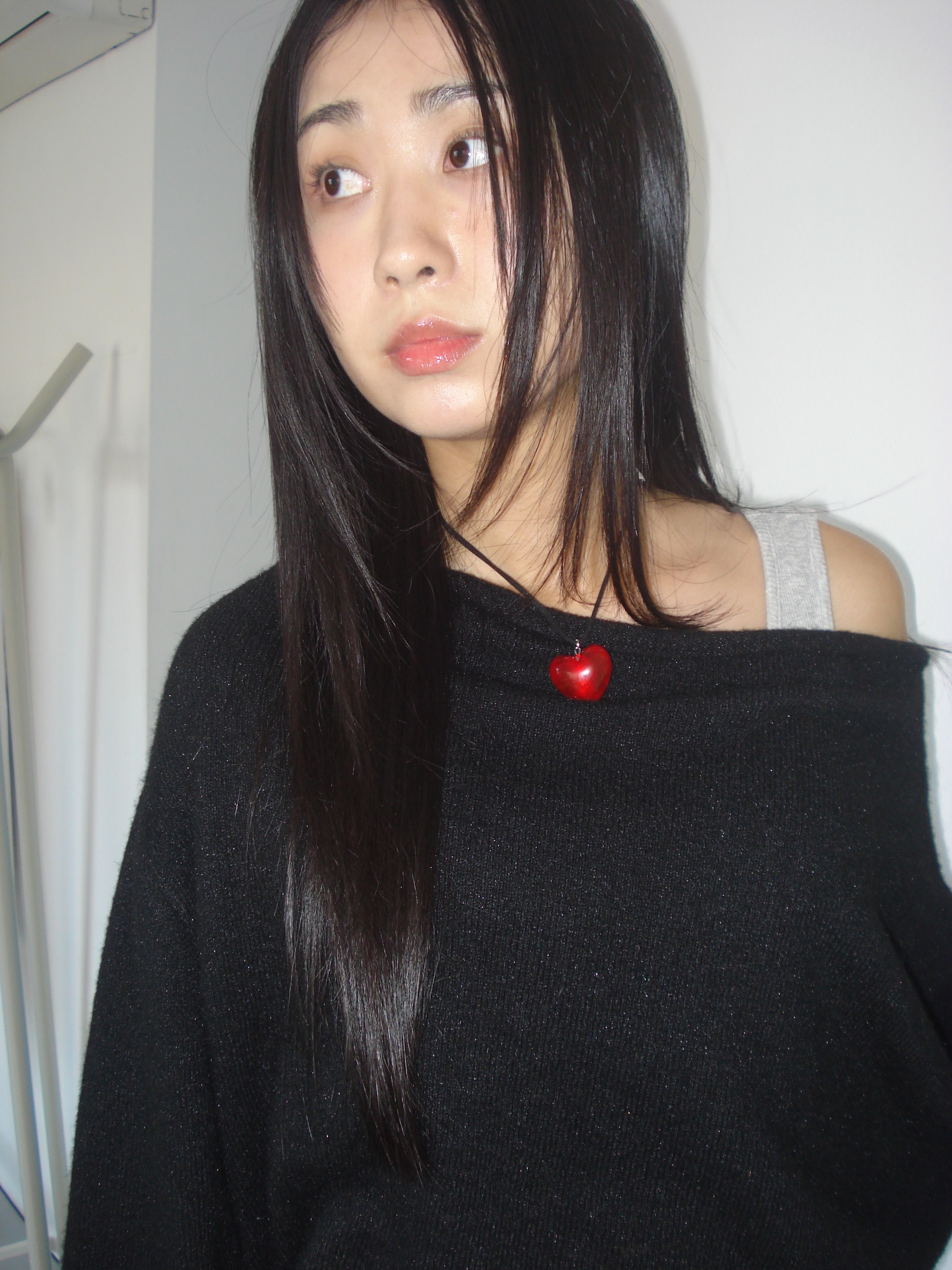 Bold heart necklace