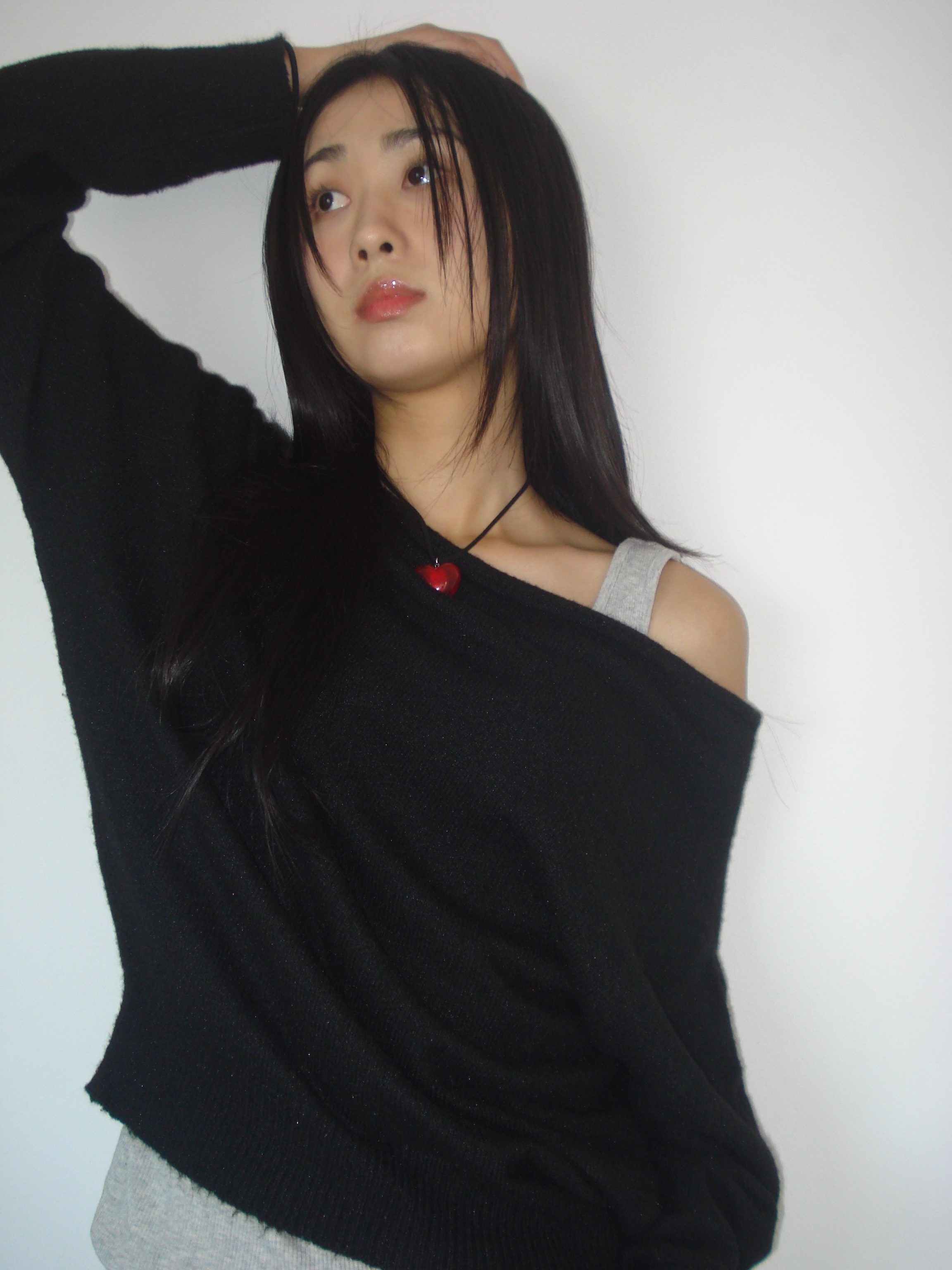 Bold heart necklace