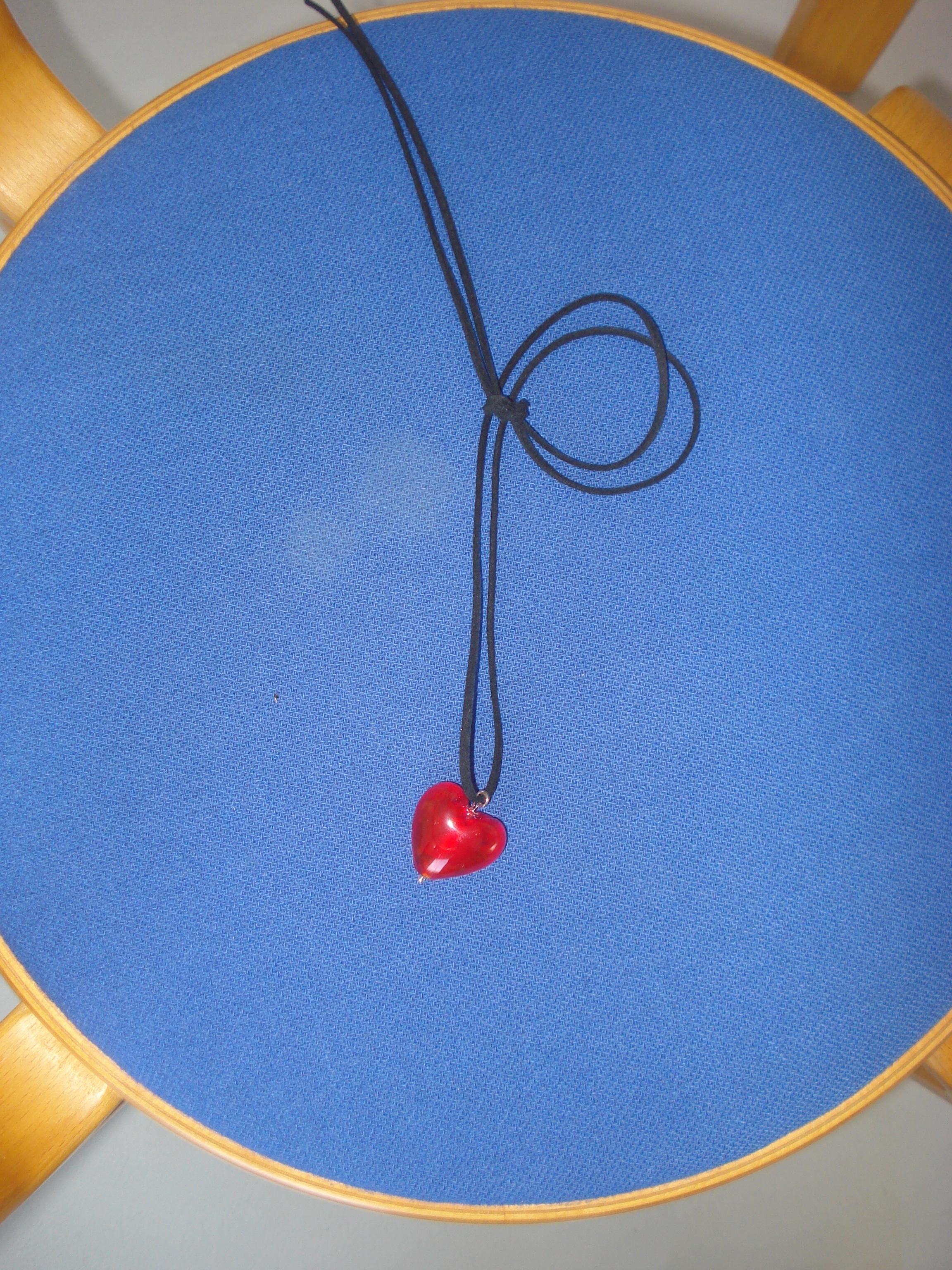 Bold heart necklace