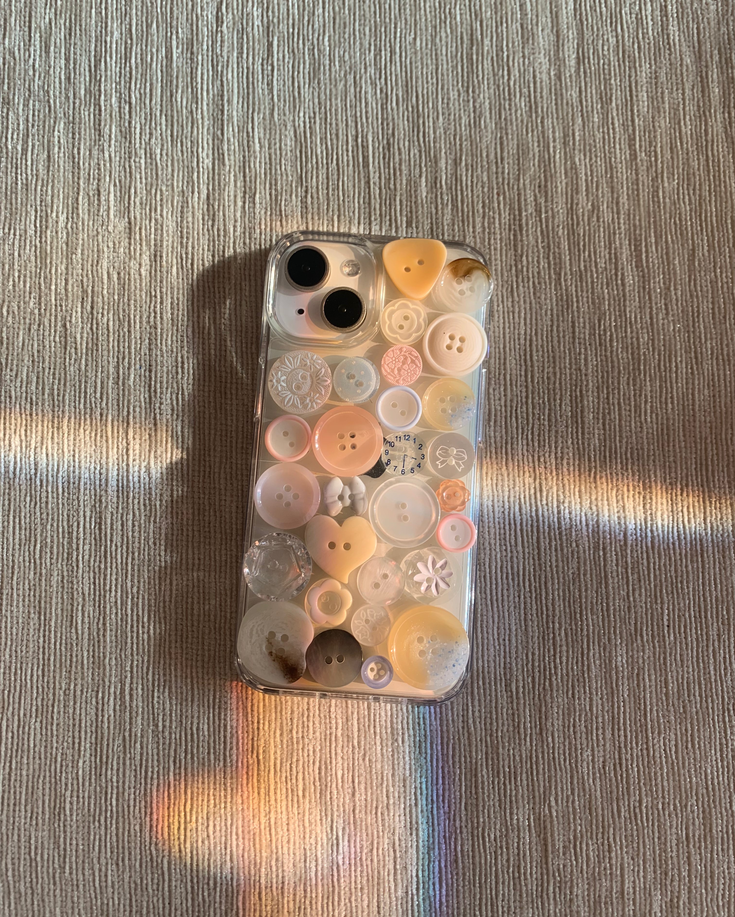 Baby powder Button case