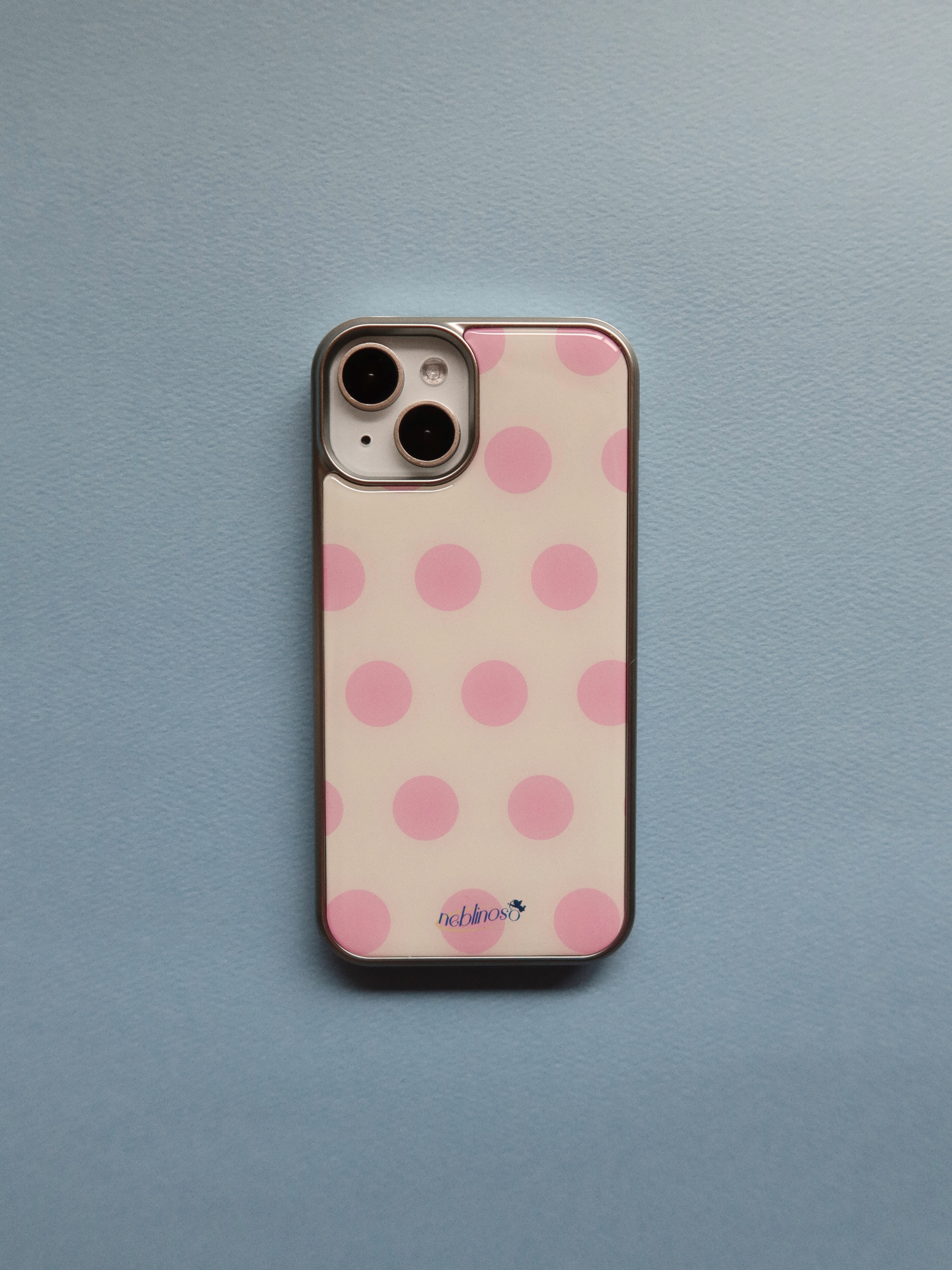 Dot silver epoxy case (5col)